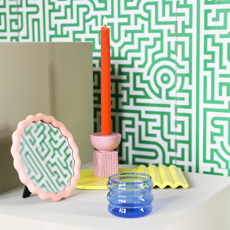STACK Candle Holder Pink