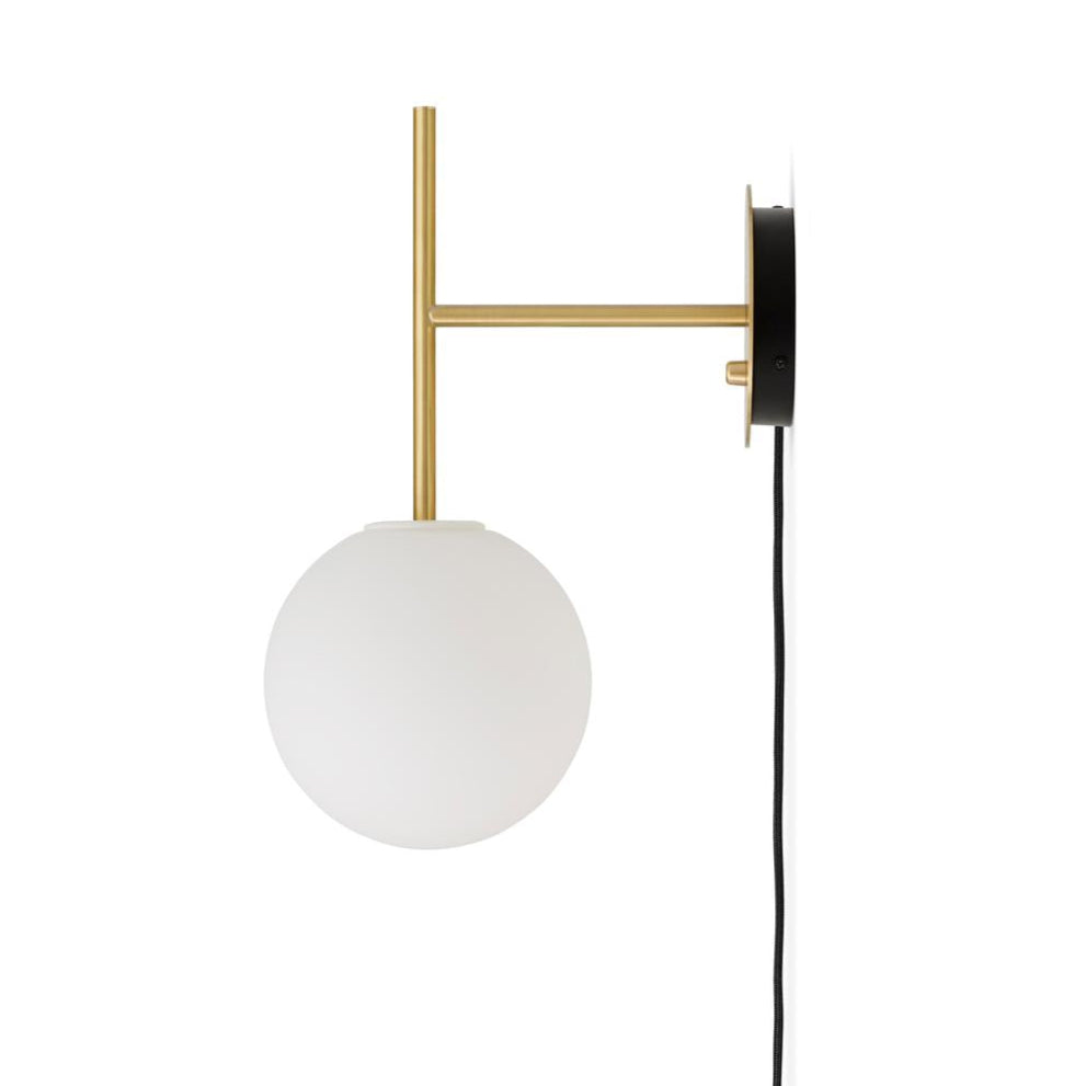 Lampa ścienna TR BULB mosiądz