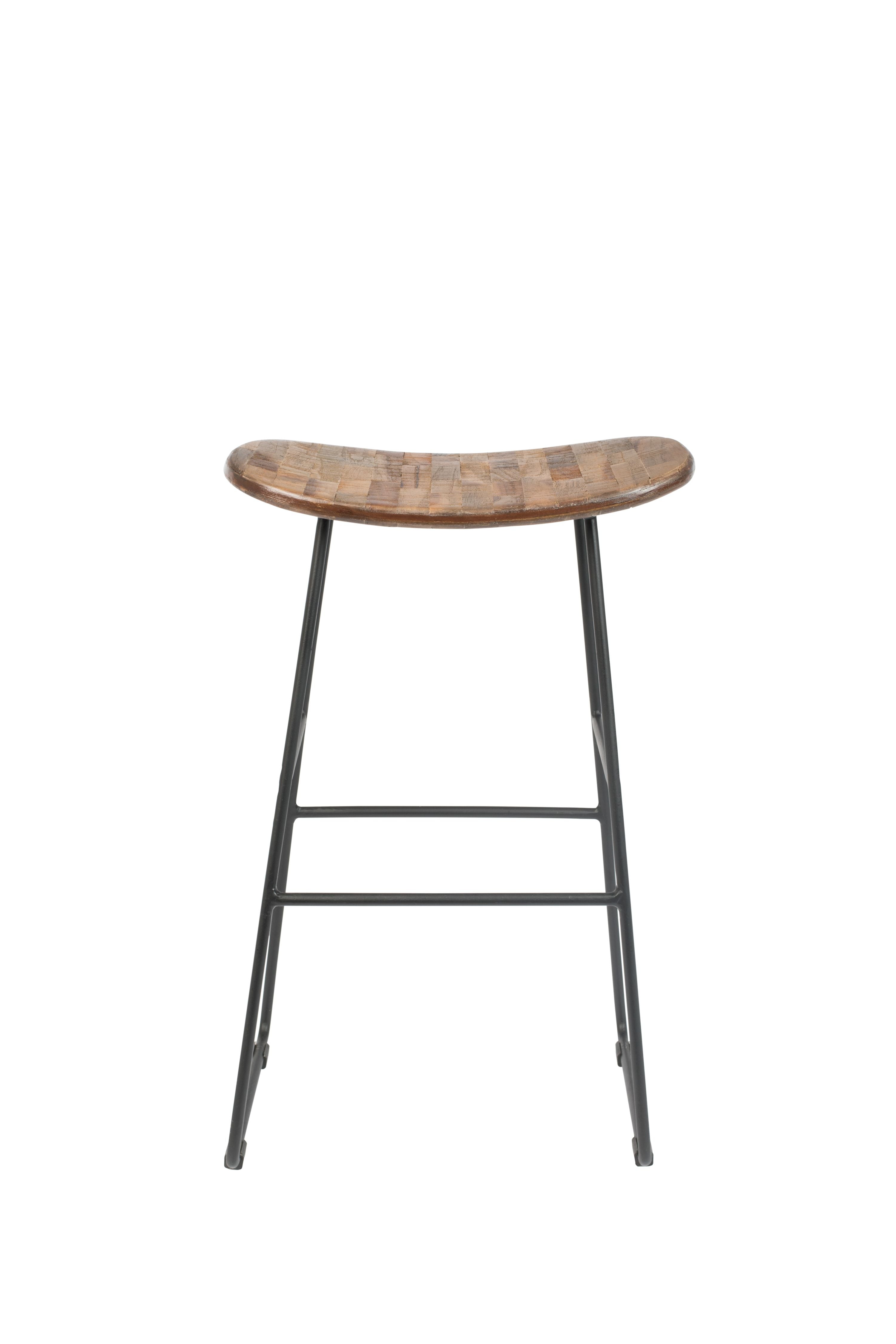 Tangle Tangle Bar Stool with black base