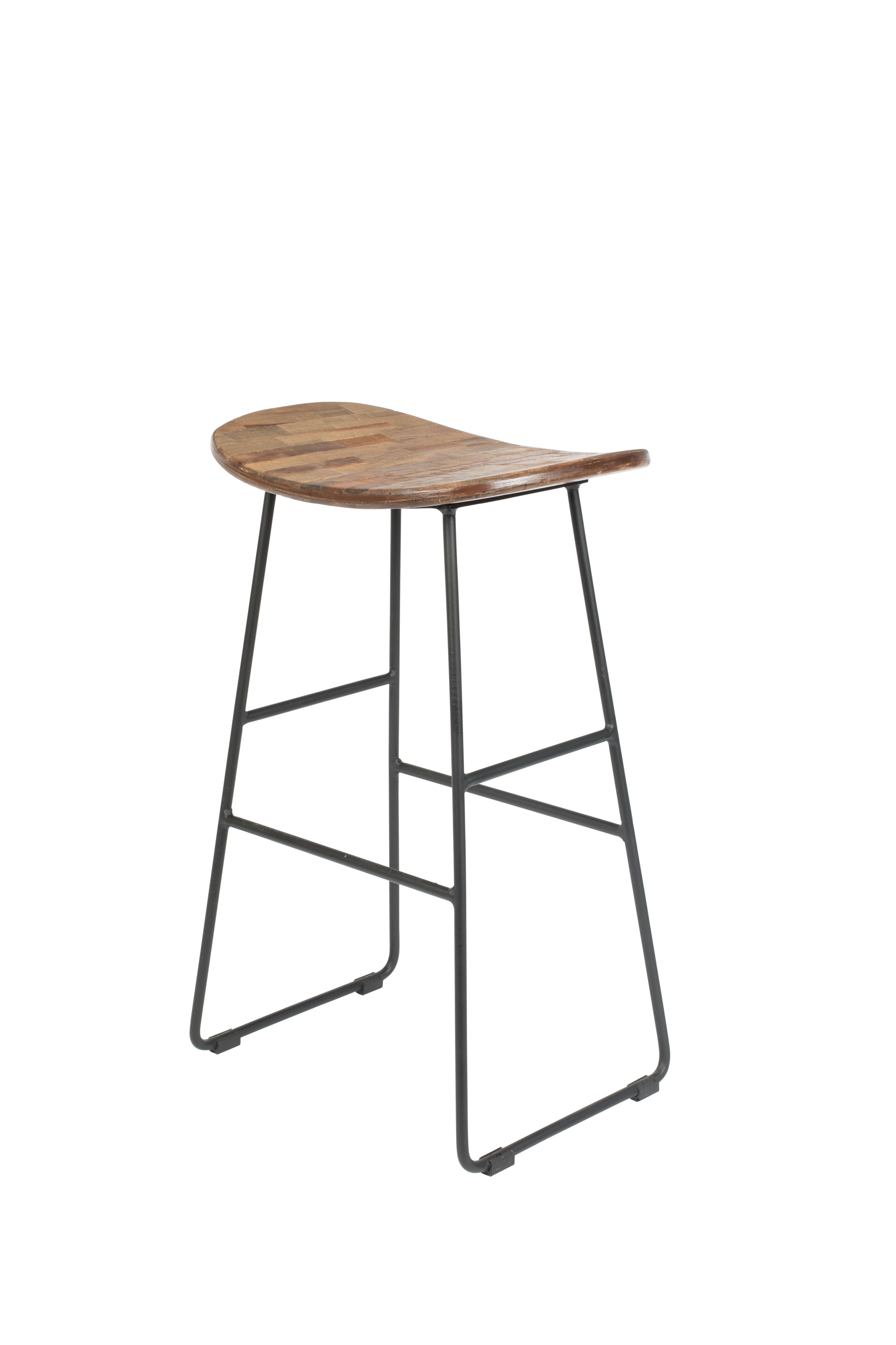 Tangle Tangle Bar Stool with black base