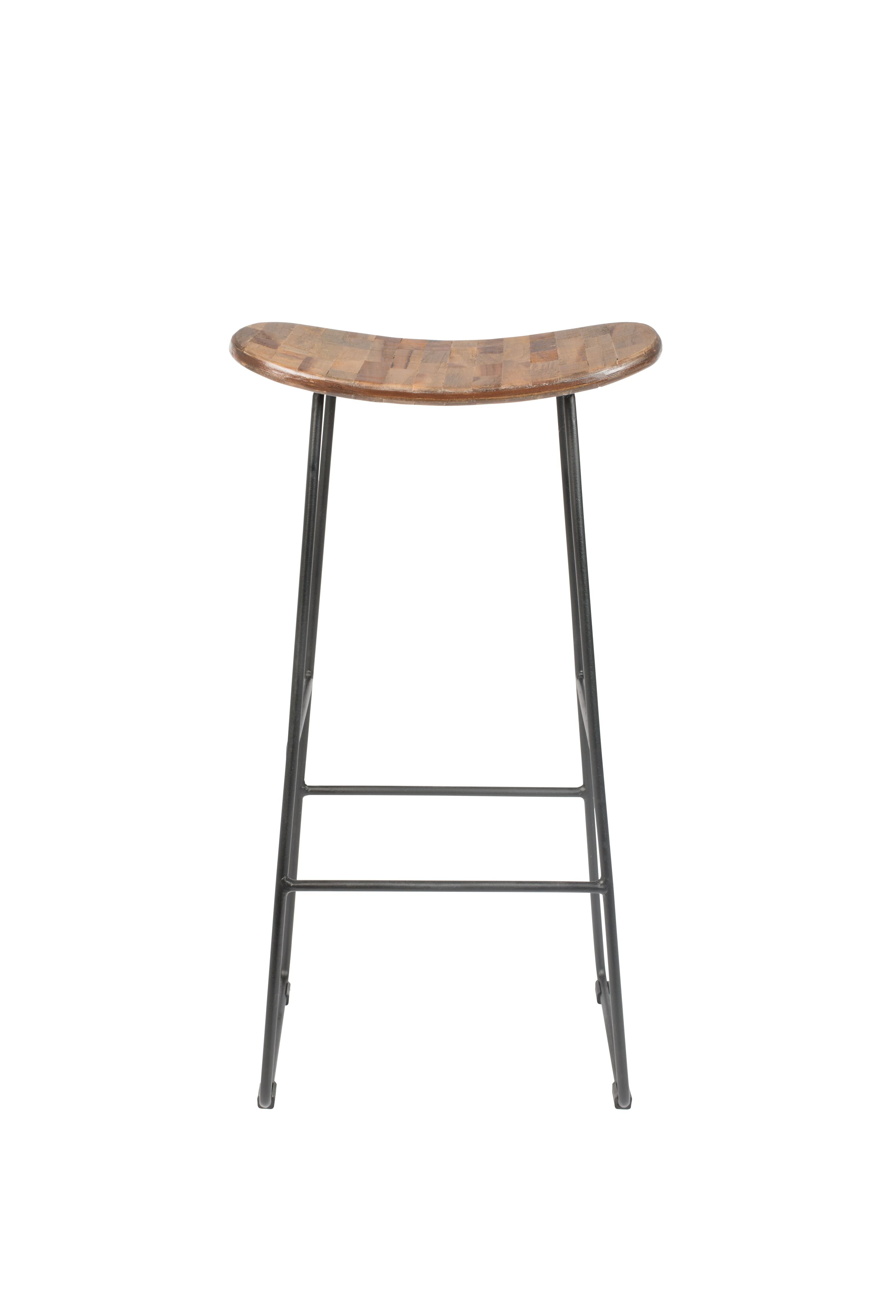 Tangle Tangle Bar Stool with black base