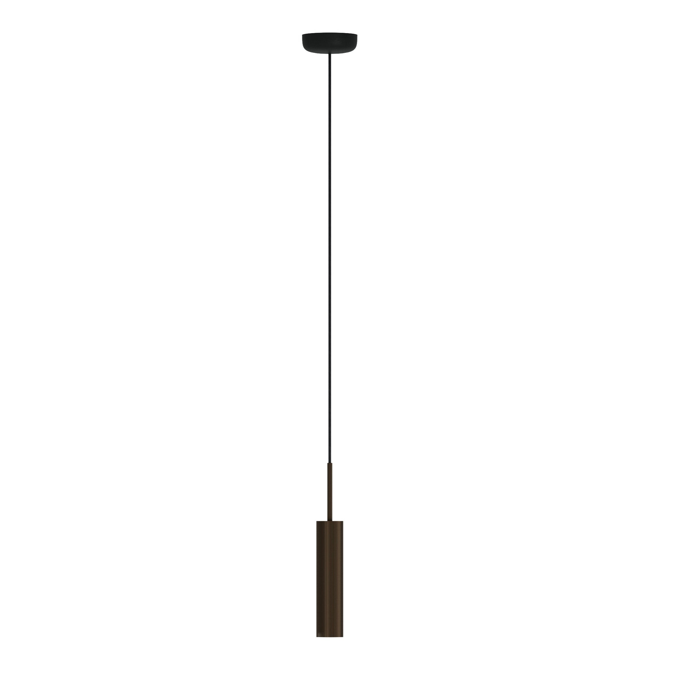 Lampa wisząca TUBULAIRE brązowy