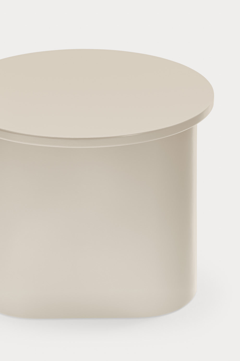 Side table beige totem