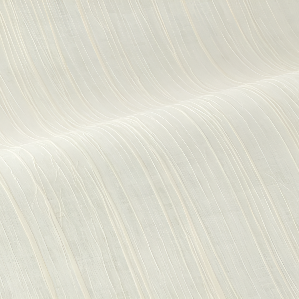 Textured pleated fabric wallpaper RAI - IVORY ivory