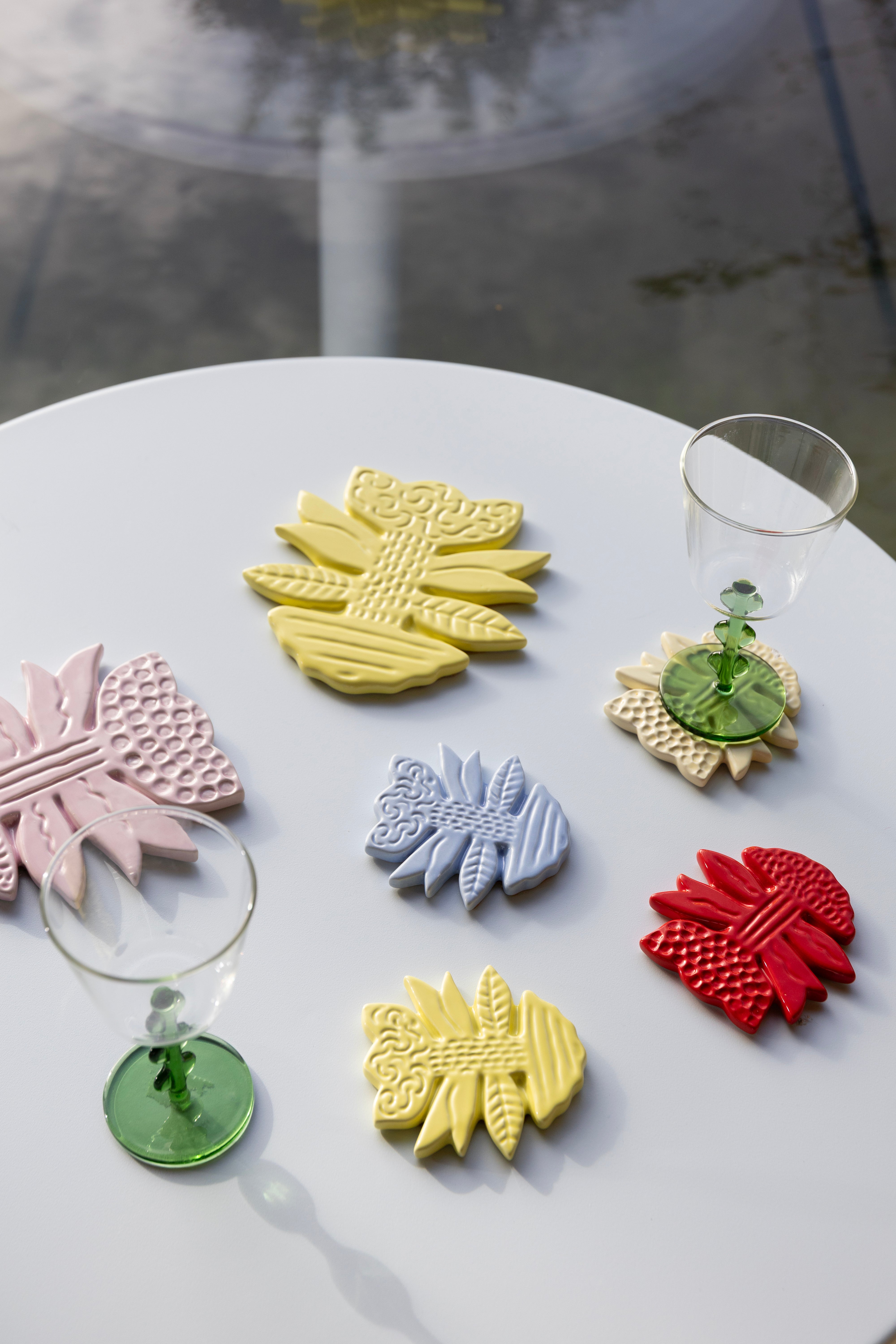 BLUME coaster pink