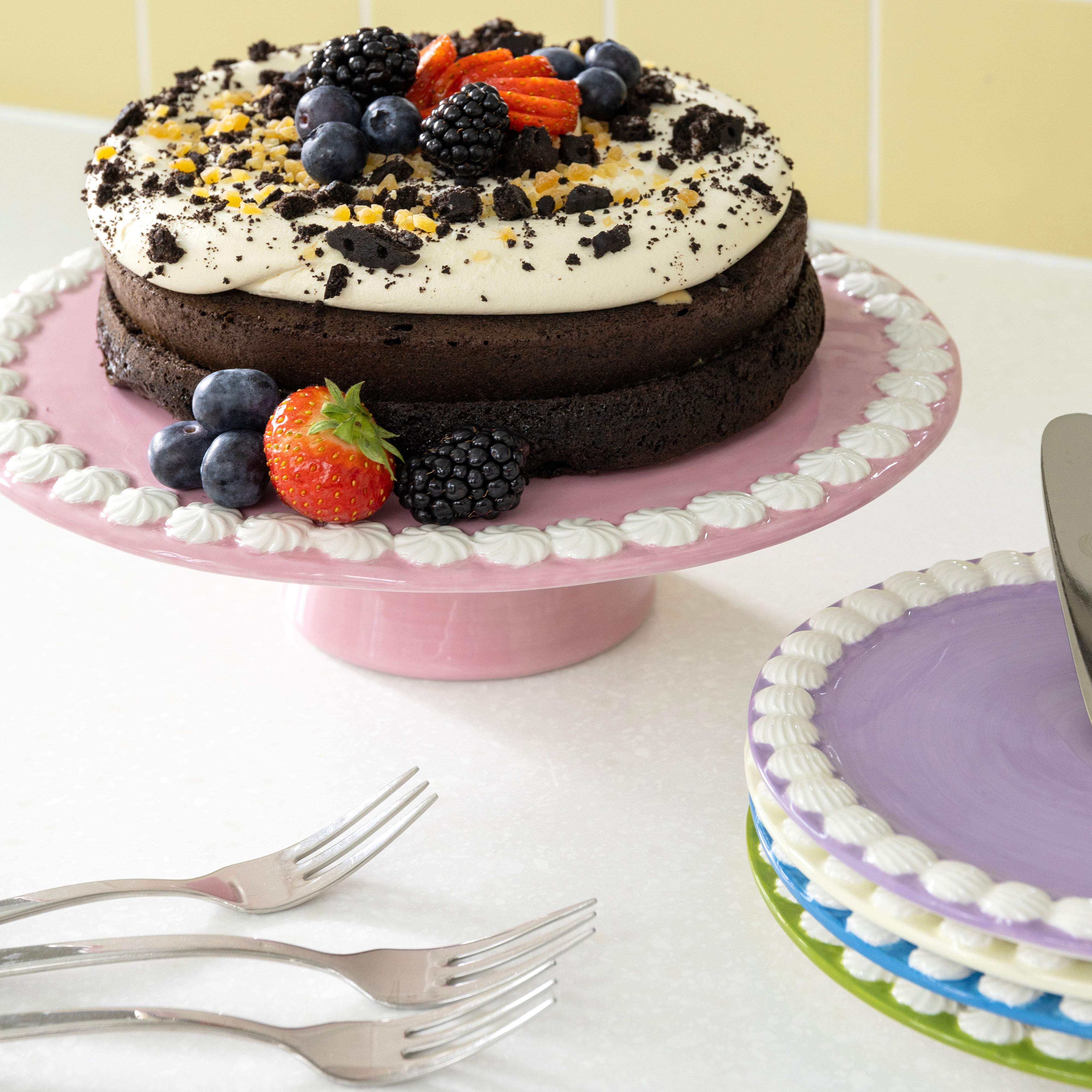 Patera WHIP pink with white