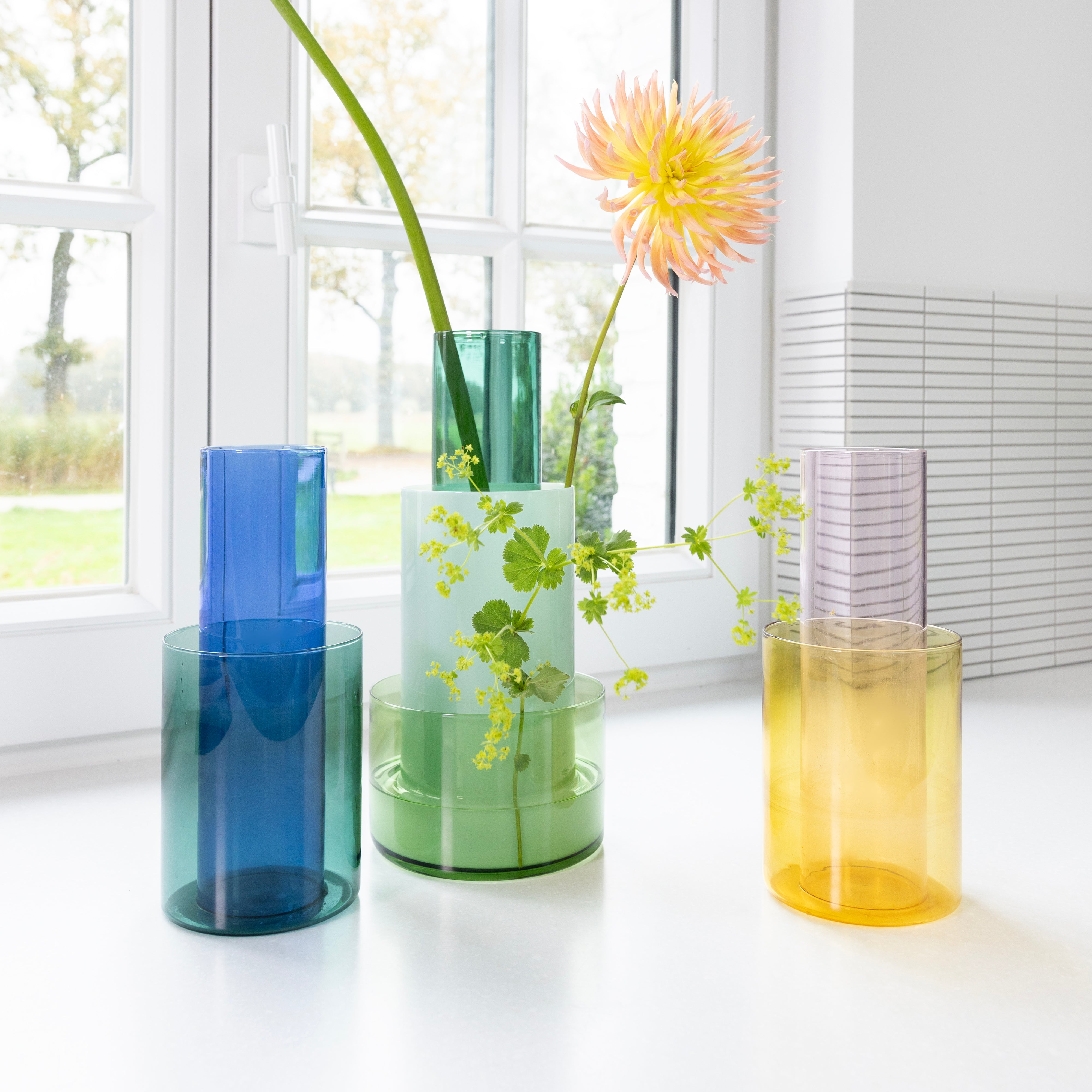 AMPHI vase green