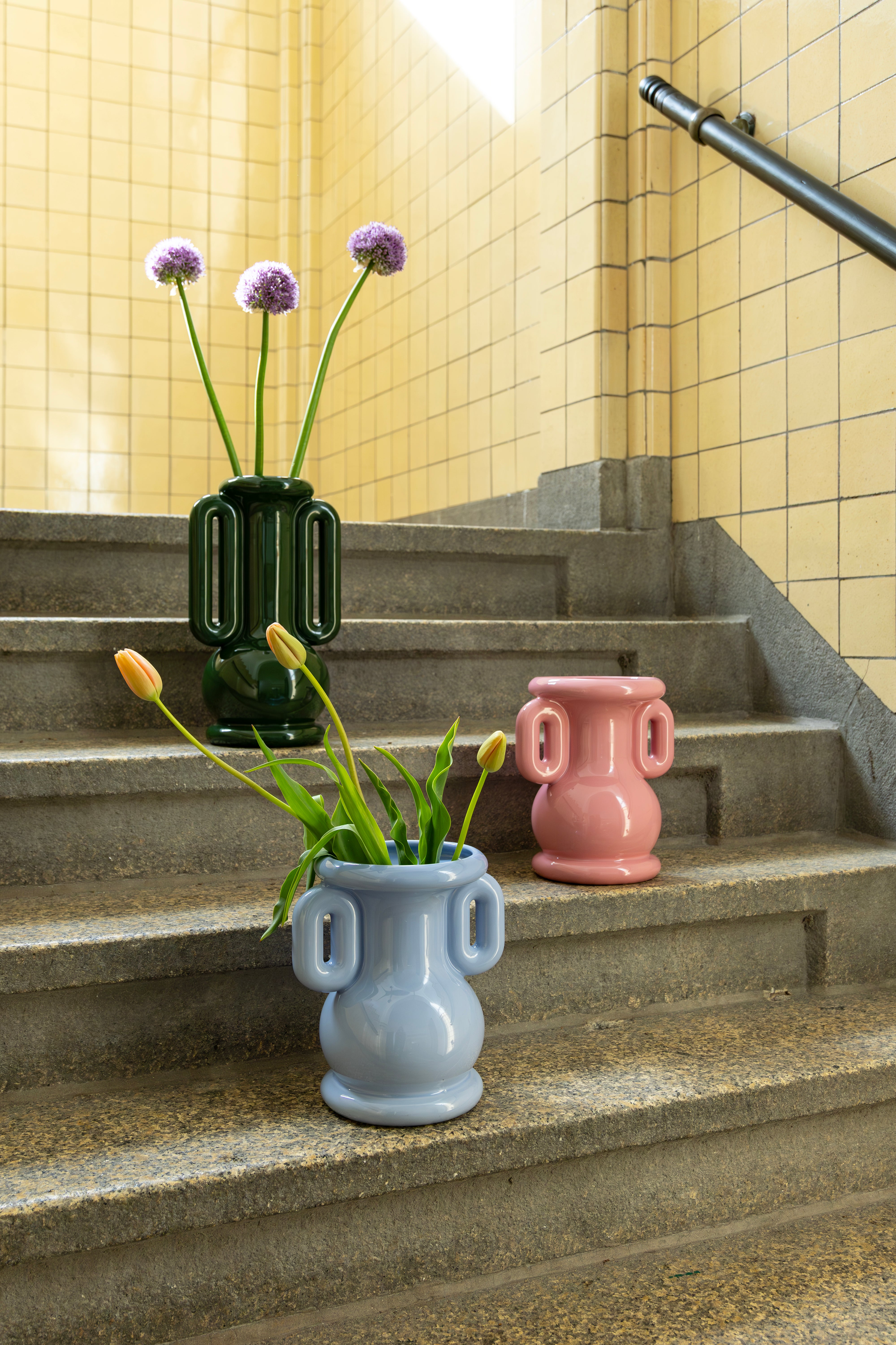 Amphora Vase Blue