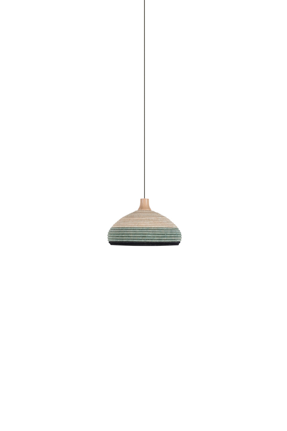 Green grass hanging lamp