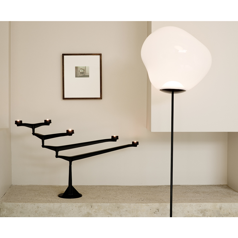 Floor lamp melt slim iridescent