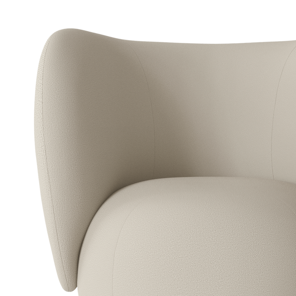 Rico Lounge armchair Tonus broken white