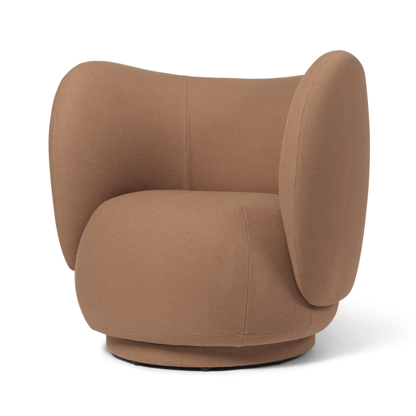 Rico Lounge armchair brown tonus