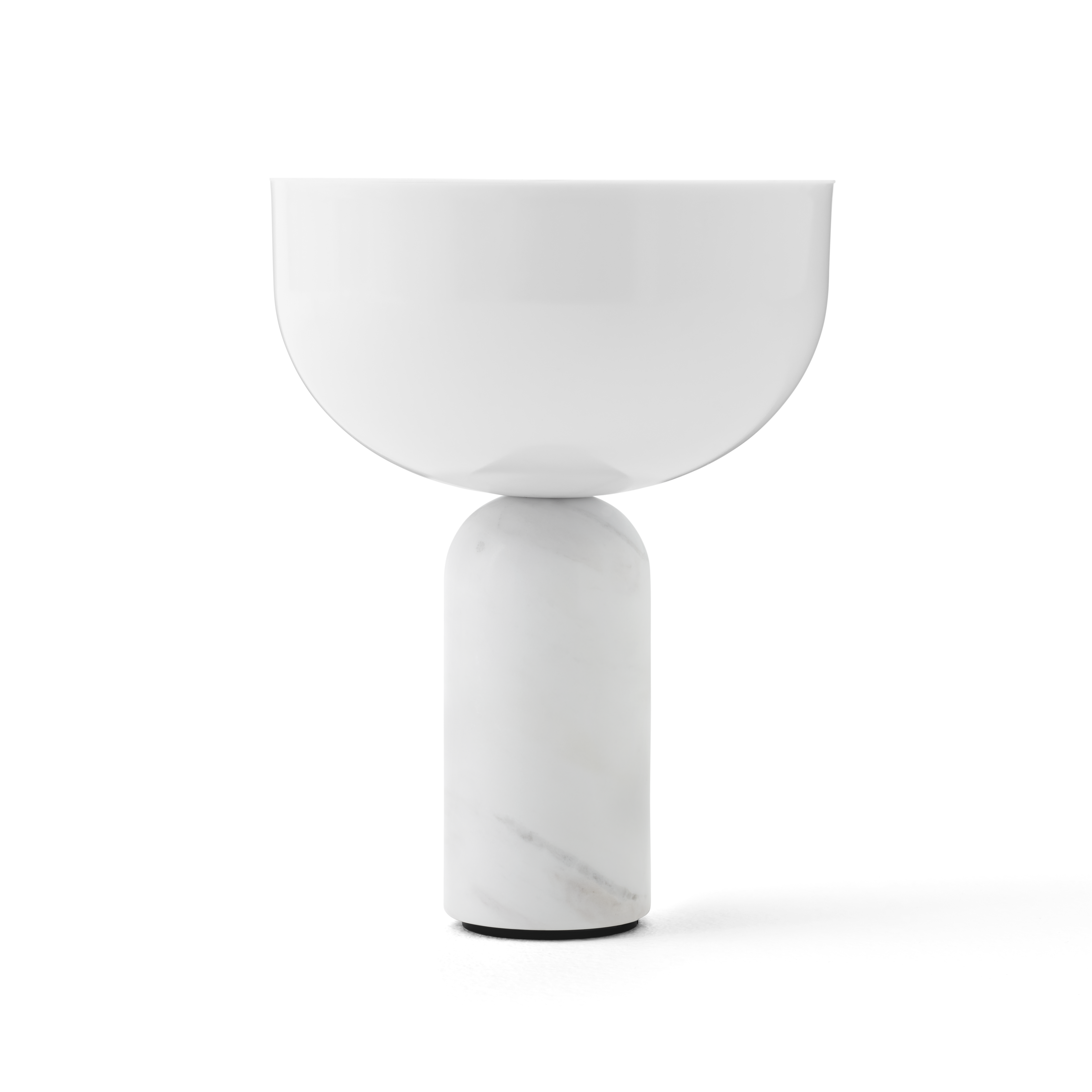 Portable lamp KIZU white marble