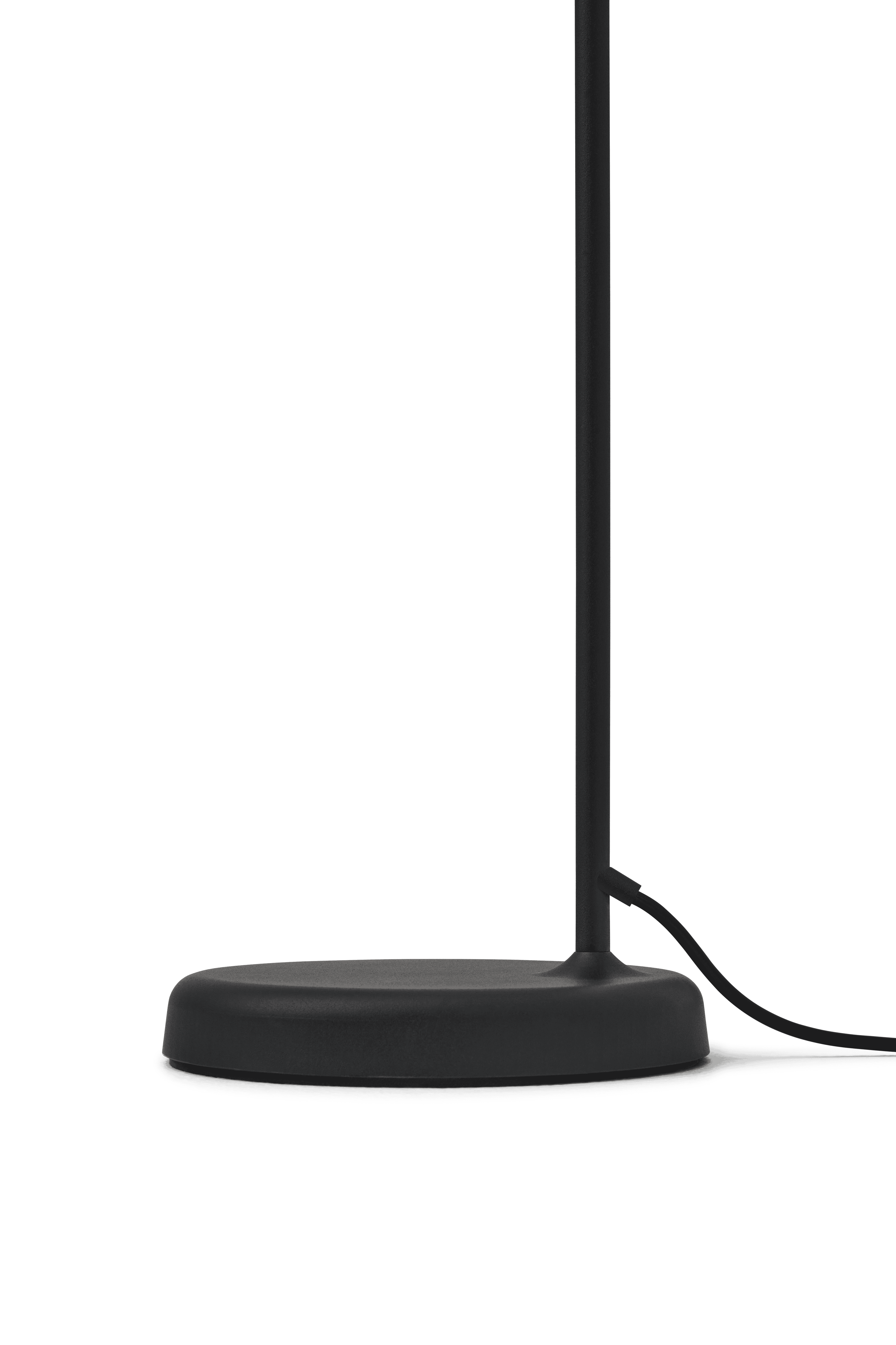 Floor lamp material black marble