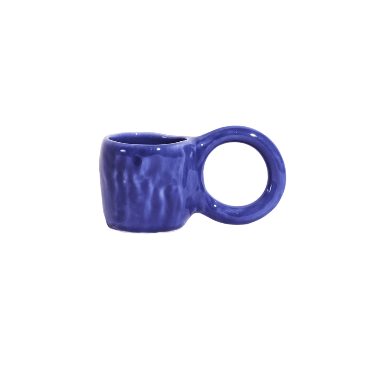 Blue DONUT Espresso Cup Set