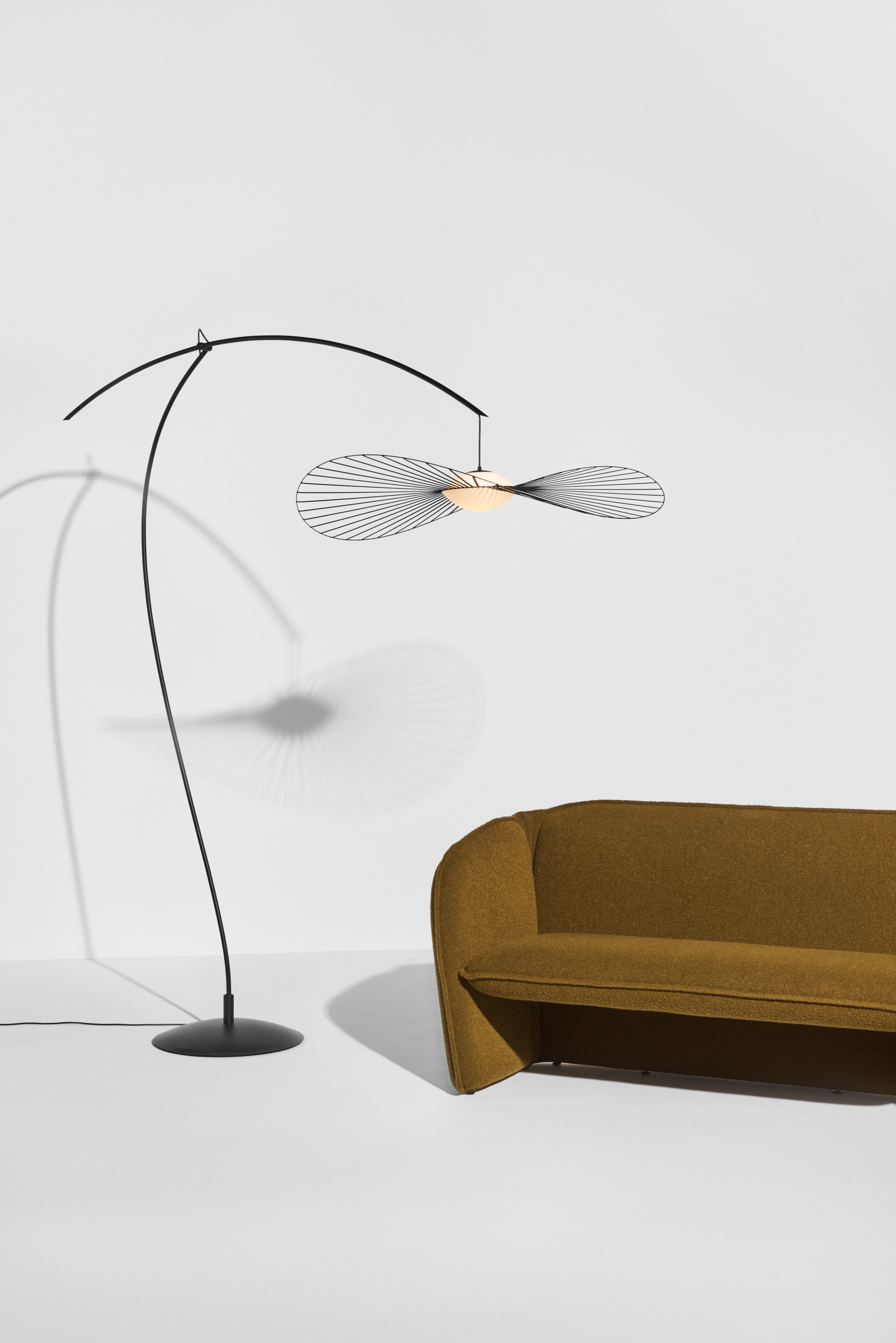 VERTIGO NOVA floor lamp black
