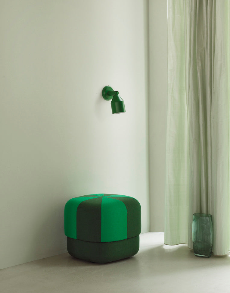Pouf circus duo green