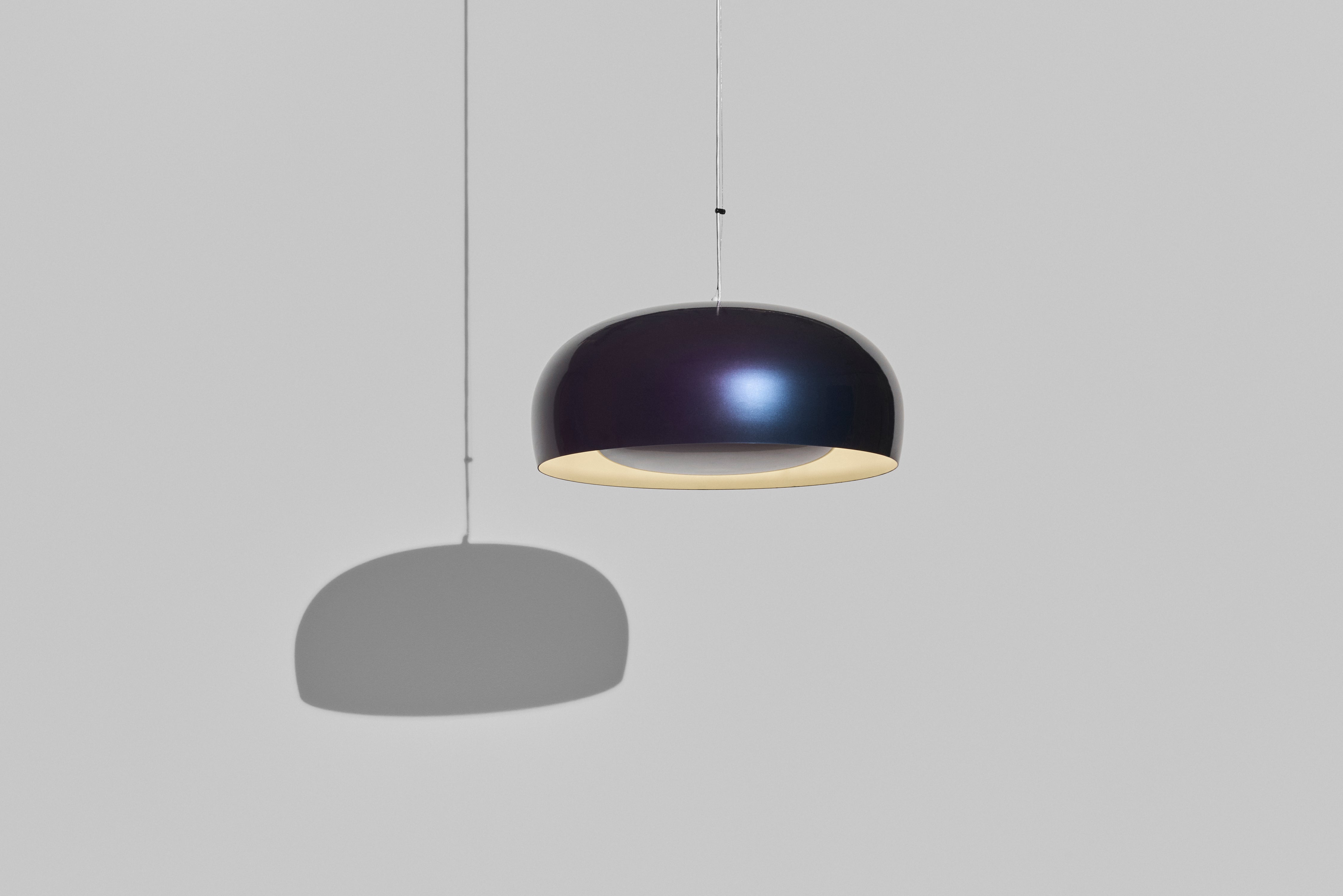 BRUSH dark blue pendant lamp