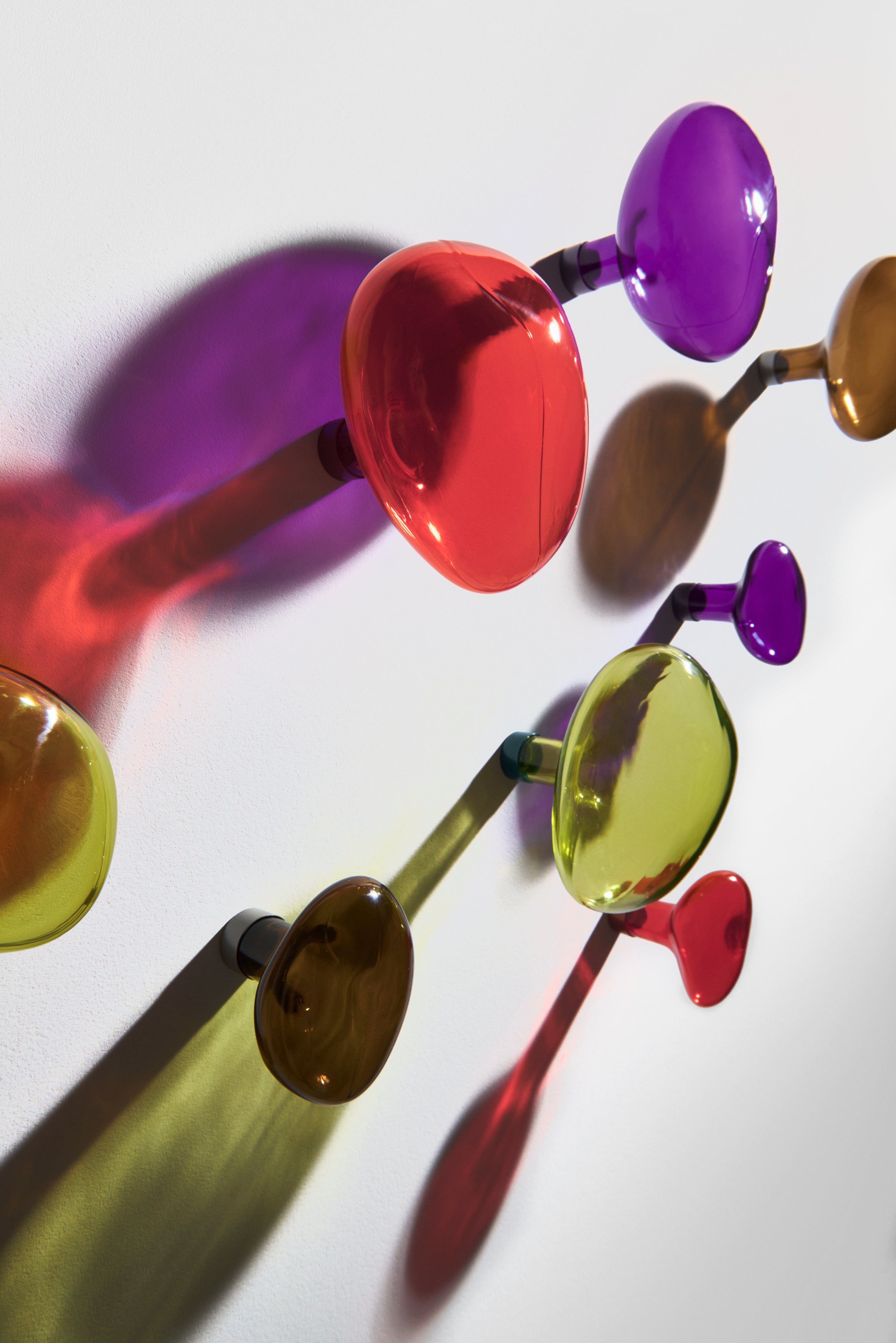 BUBBLE Purple Wall Hook