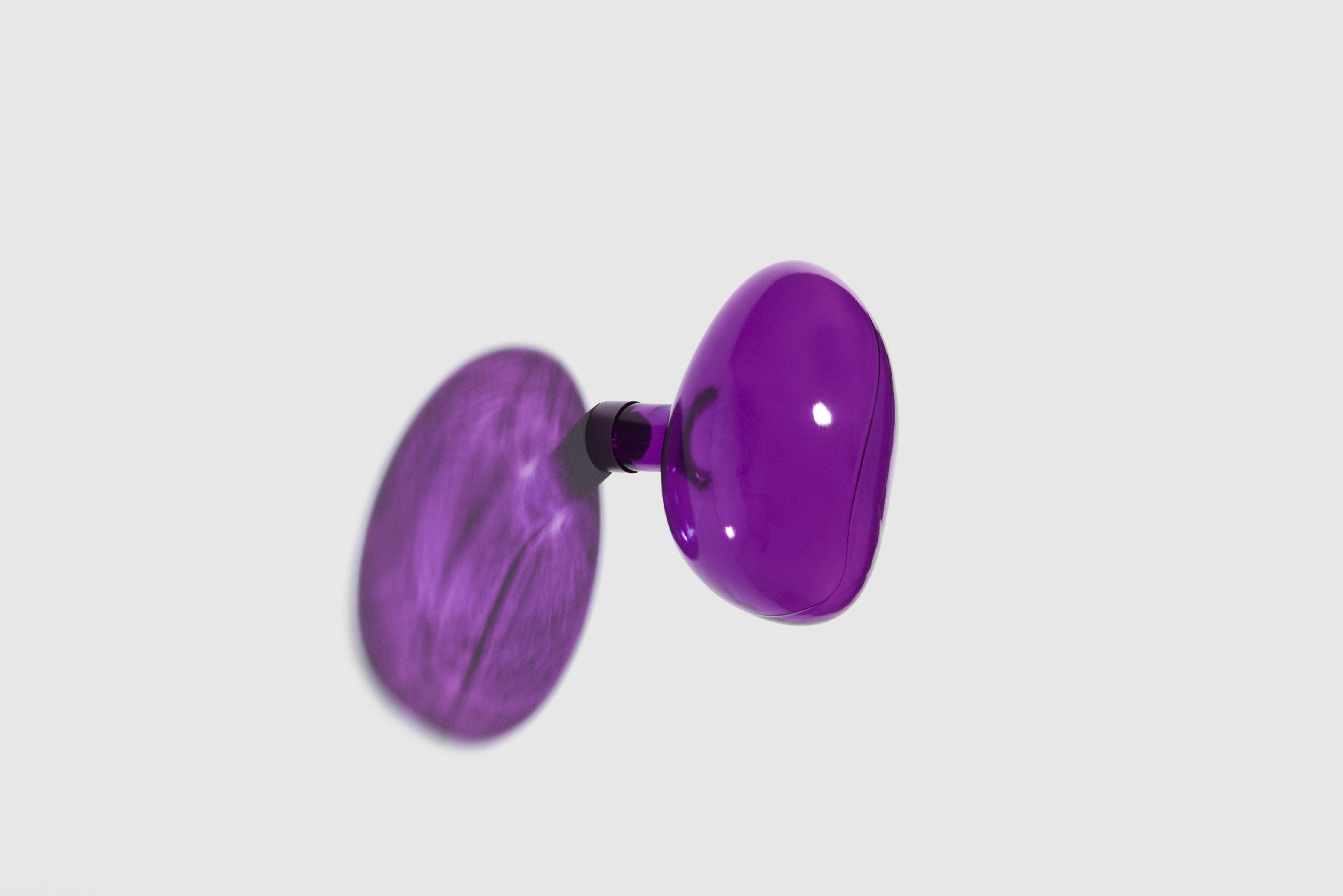 BUBBLE Purple Wall Hook