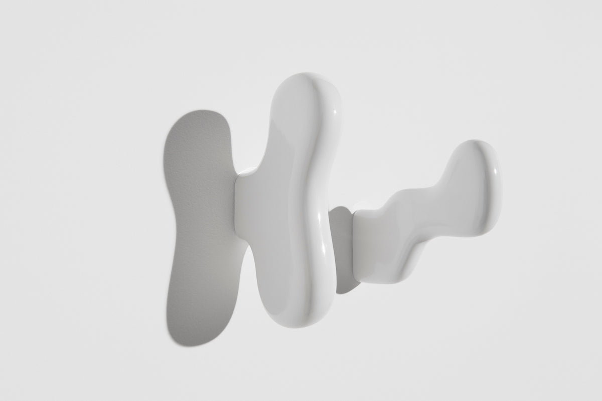 KLUMP White Wall Hook Set