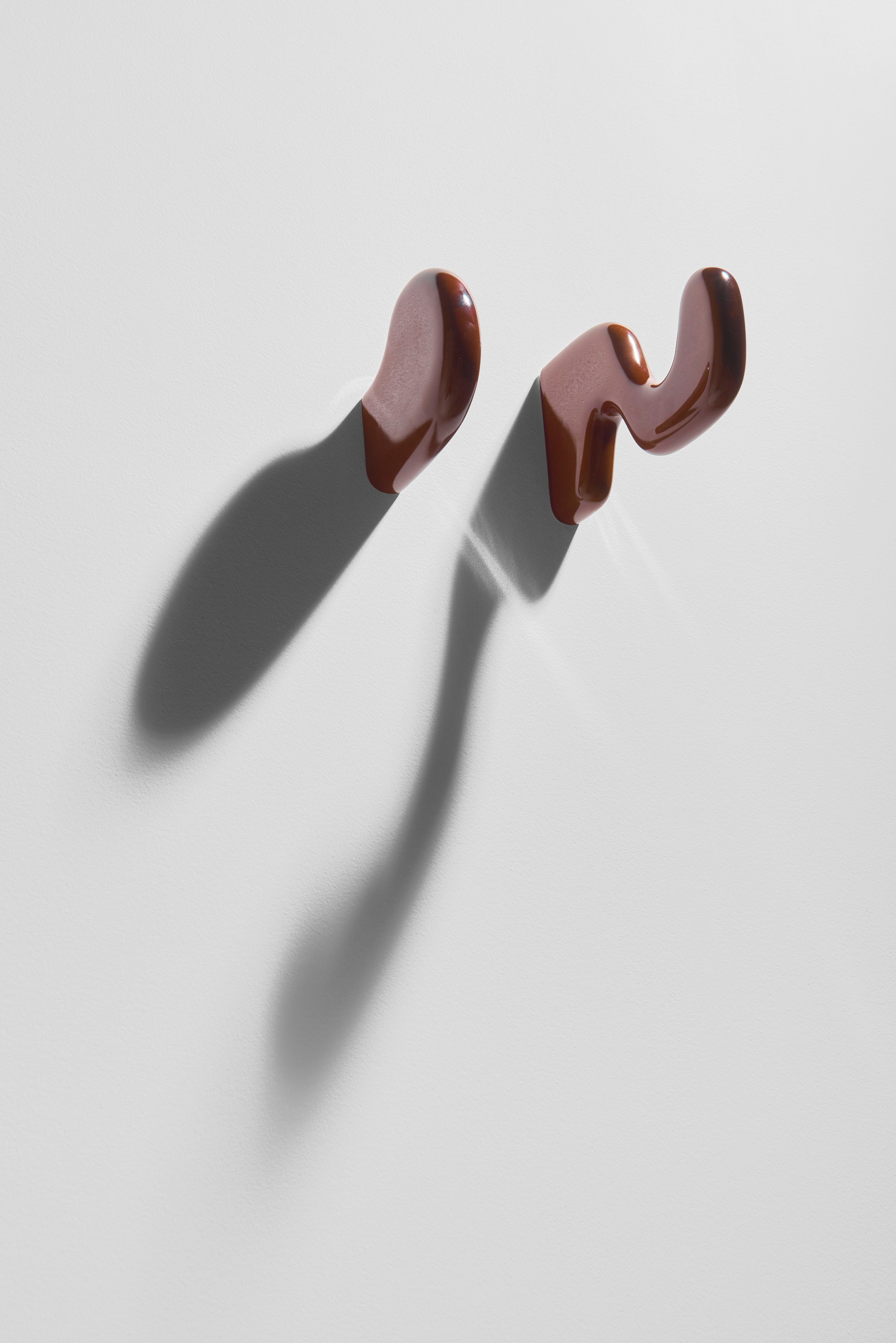 KLUMP Brown Wall Hook Set