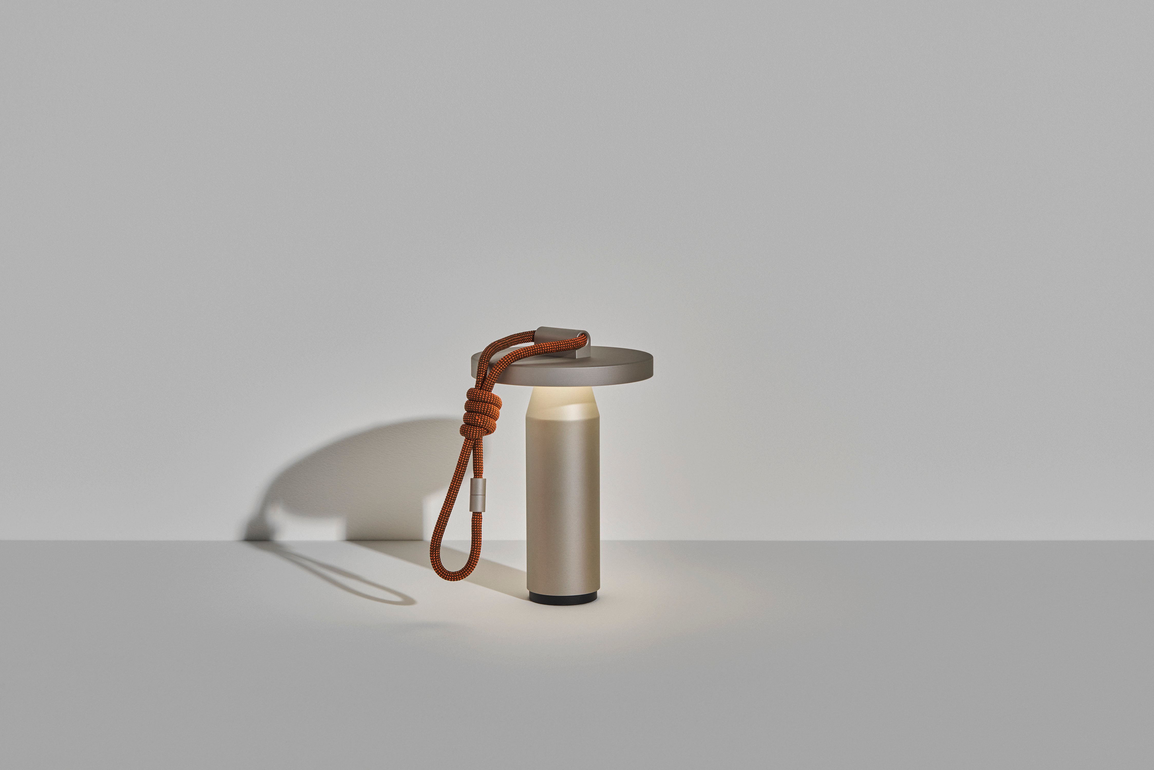 QUASAR Portable Lamp Gray