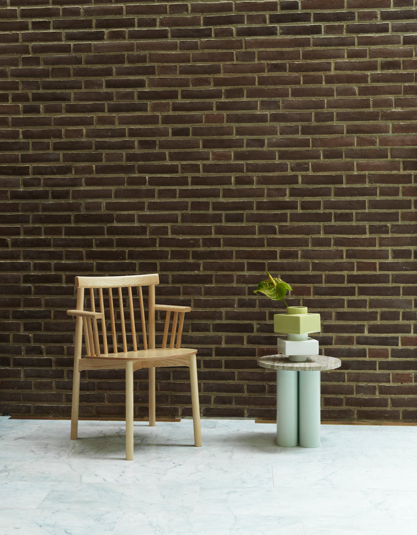 Side table dit blue base