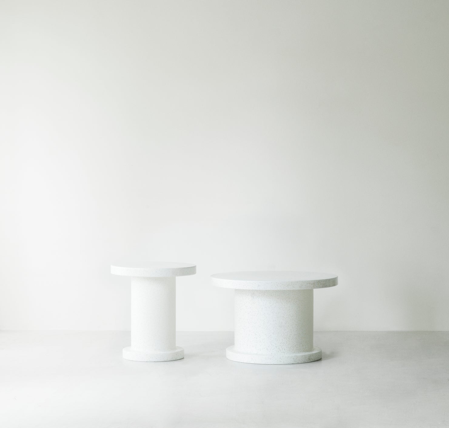 Bit Side Side Table Weiß weiß