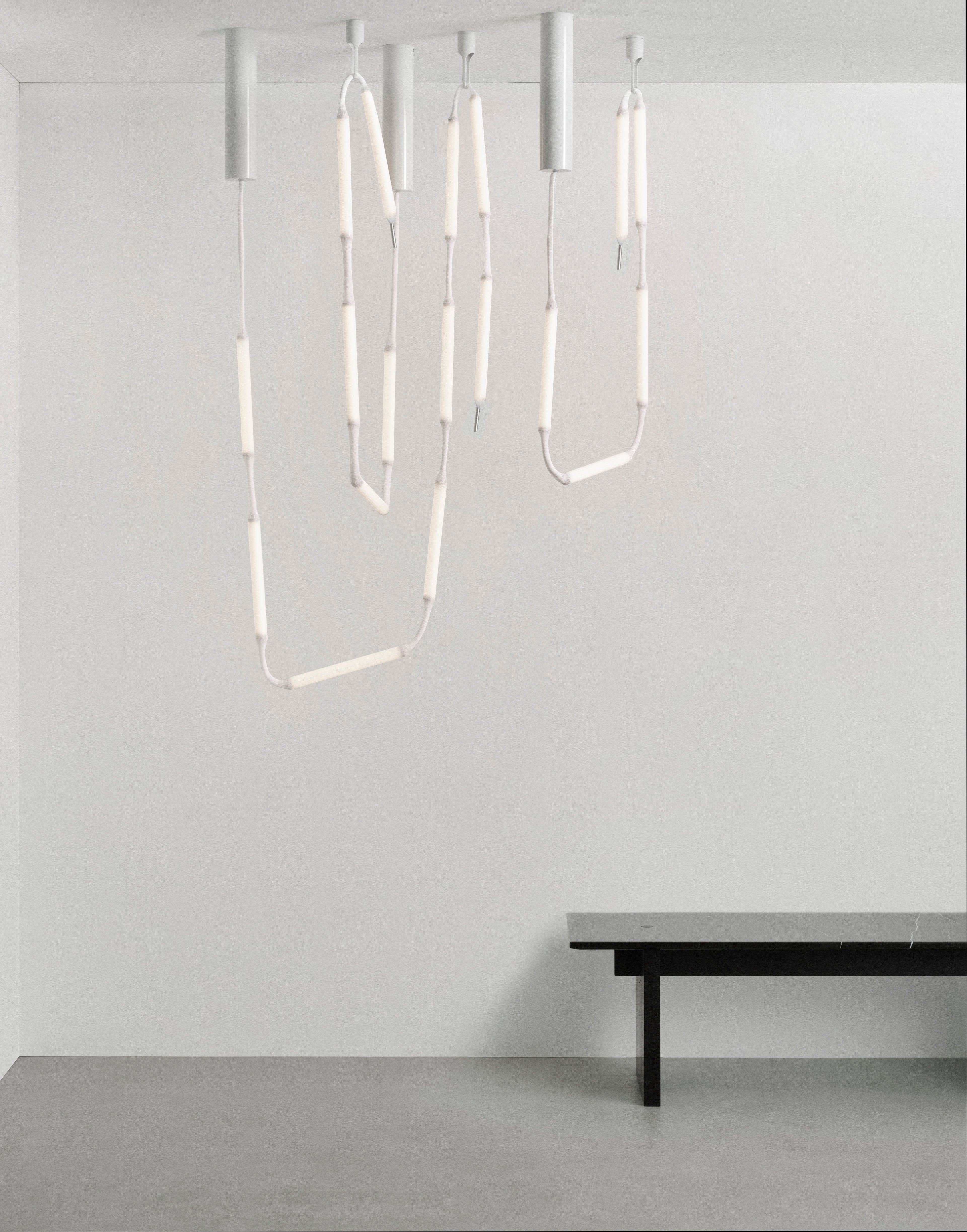 REB white pendant lamp