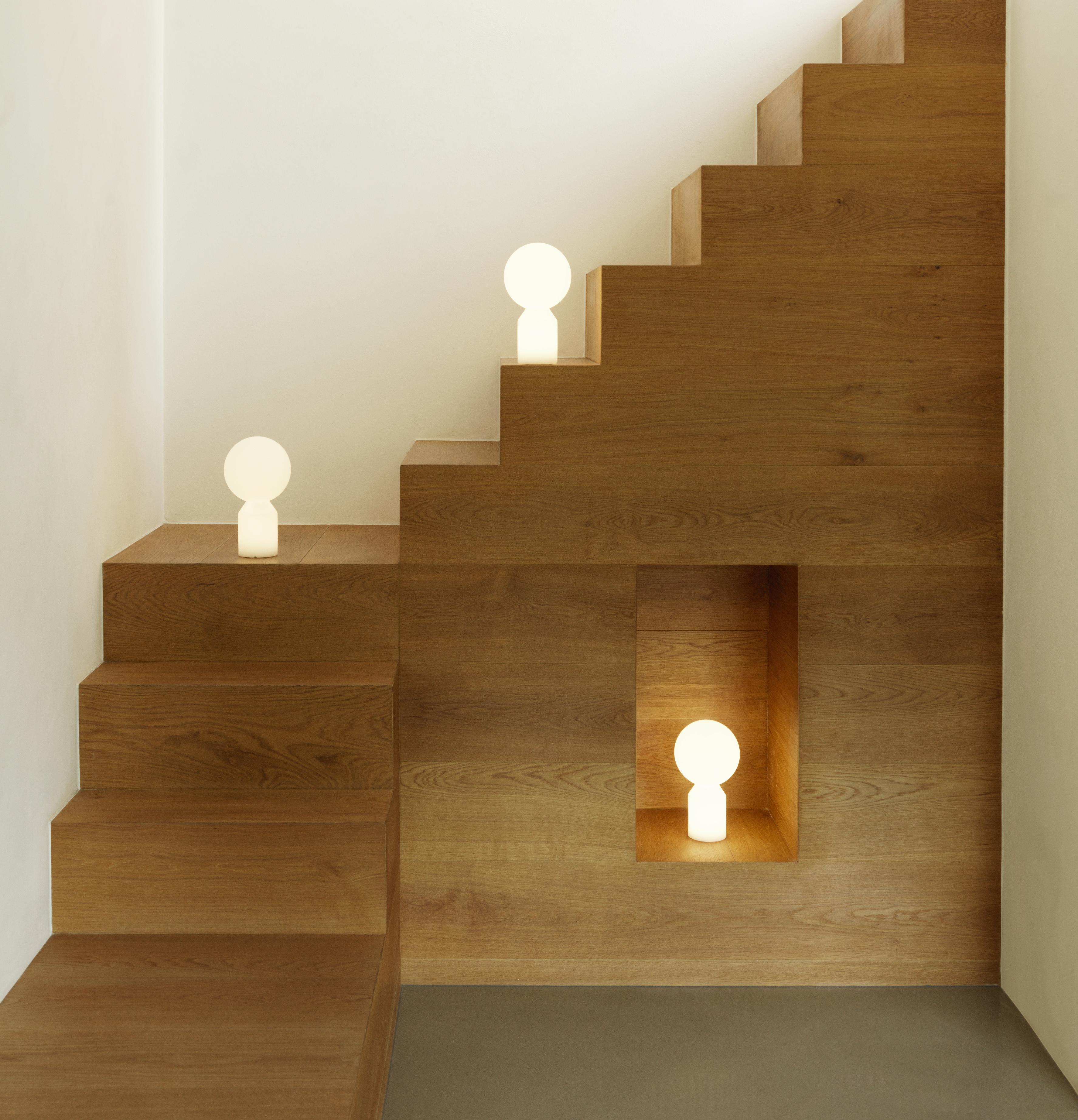 Tragbare Lampe YO weiß