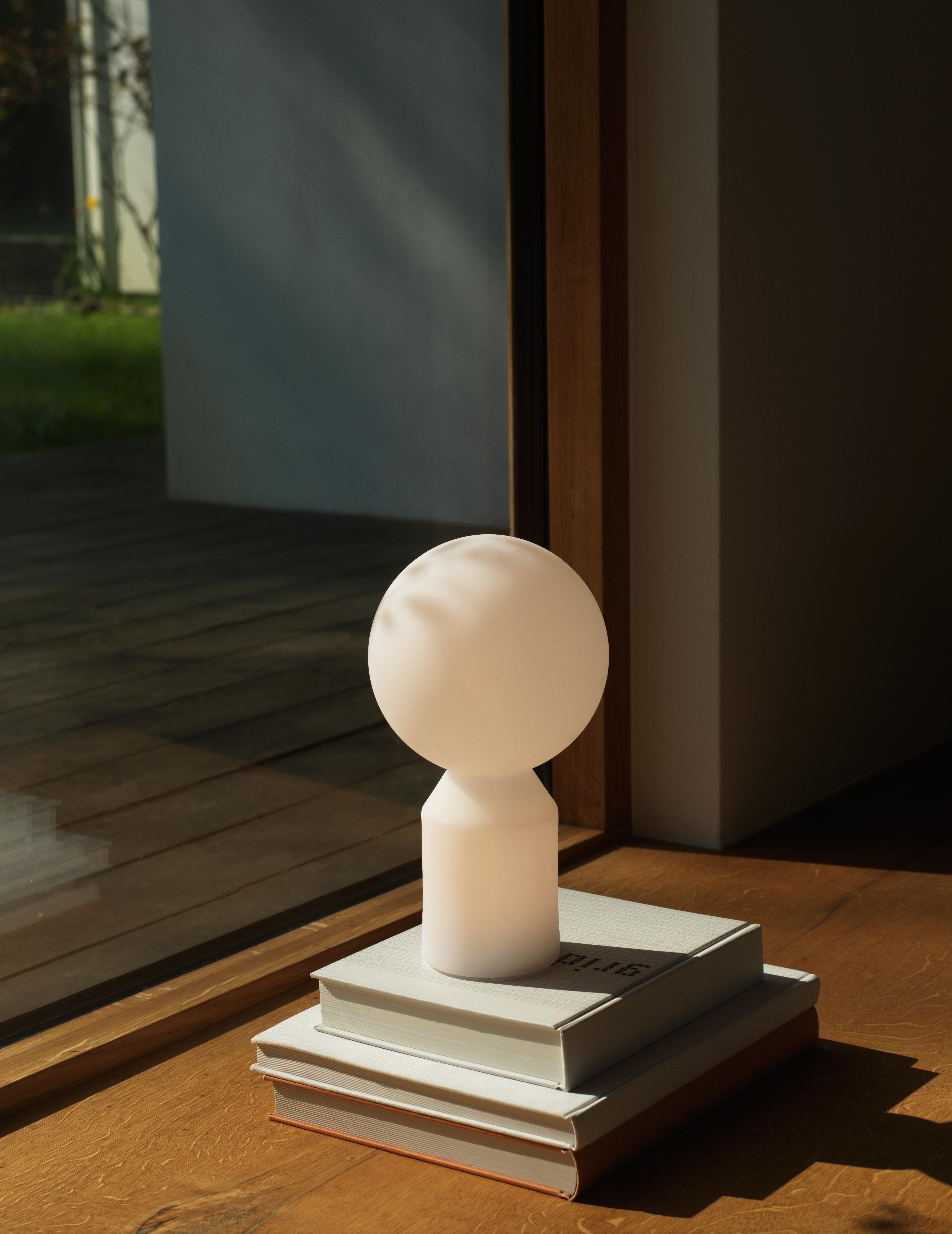 Tragbare Lampe YO weiß