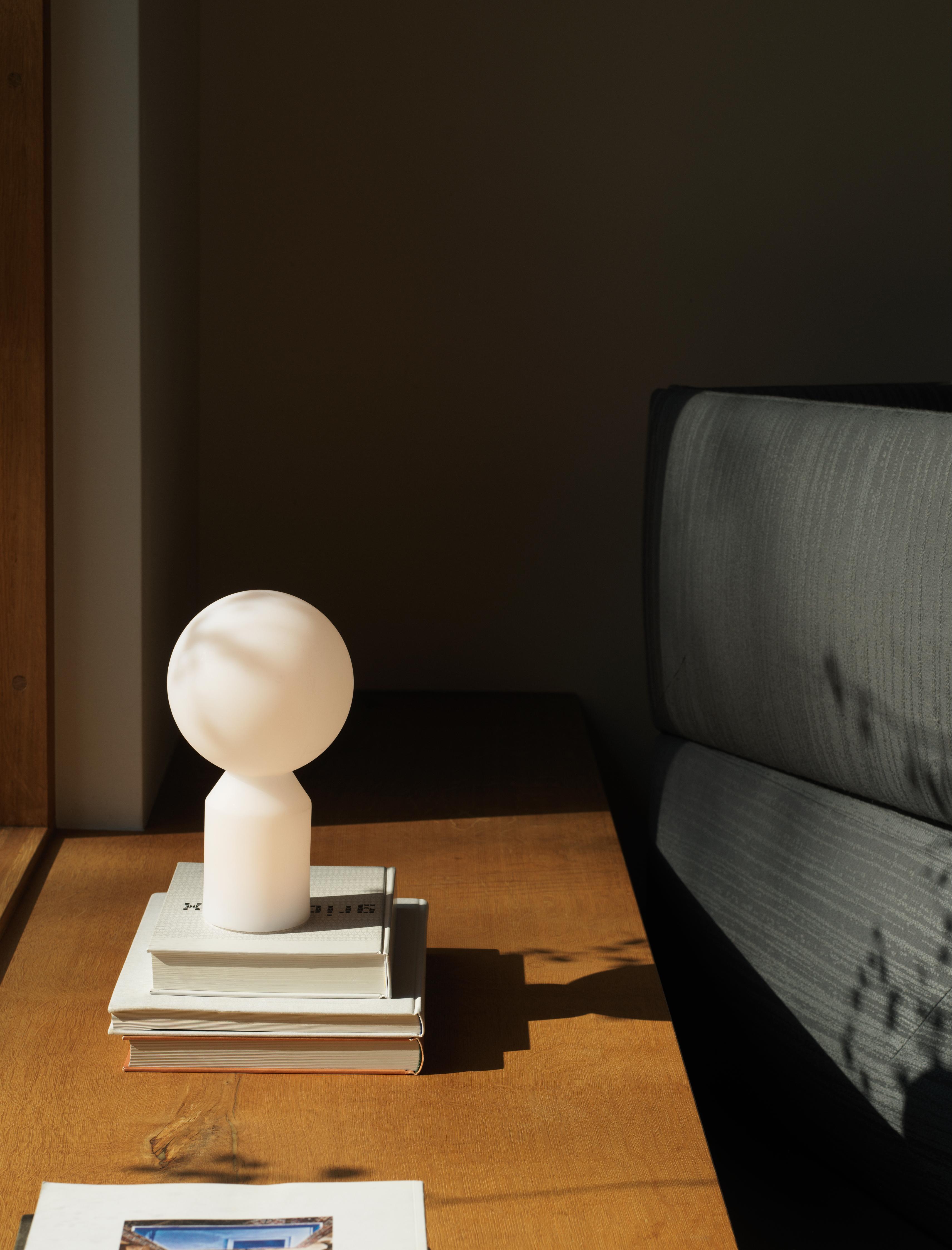 Tragbare Lampe YO weiß