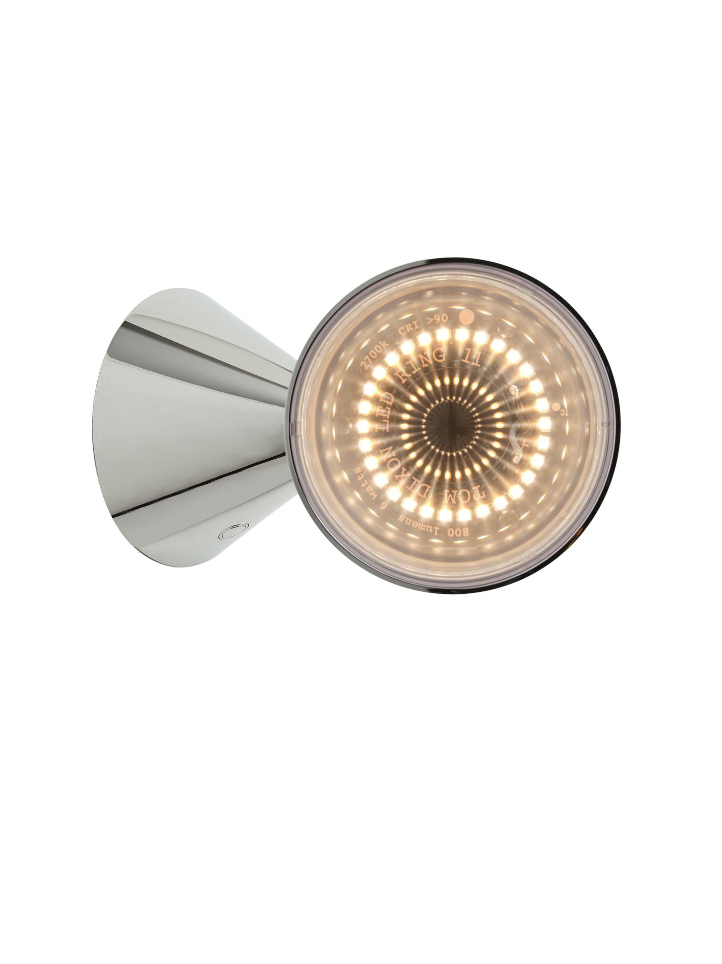 Adjustable Wall Lamp POSE Silver