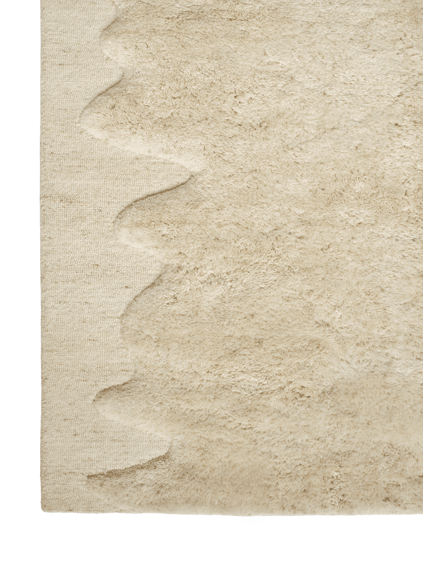 WOBBLE Cream Rug