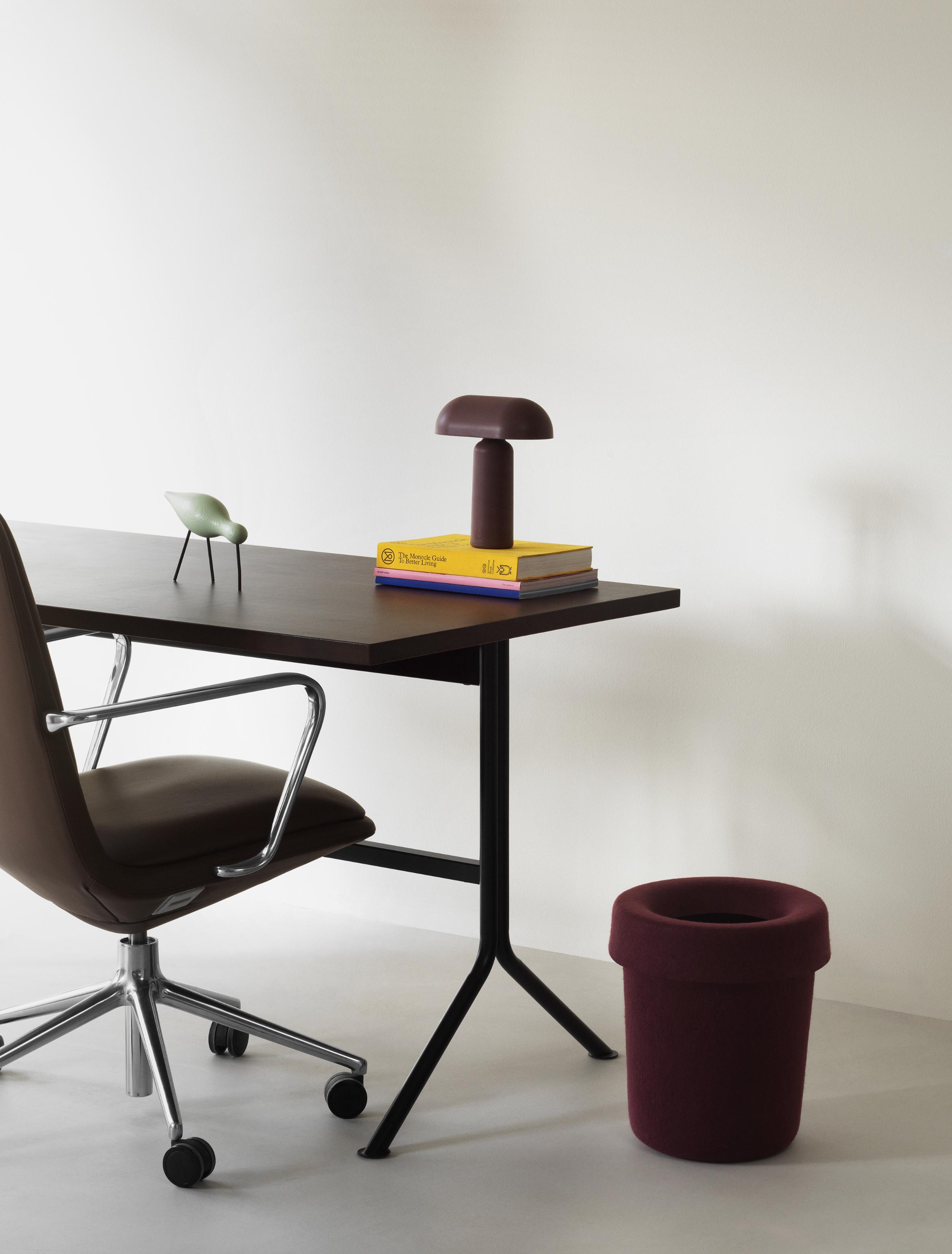 PORTA tragbare Lampe braun