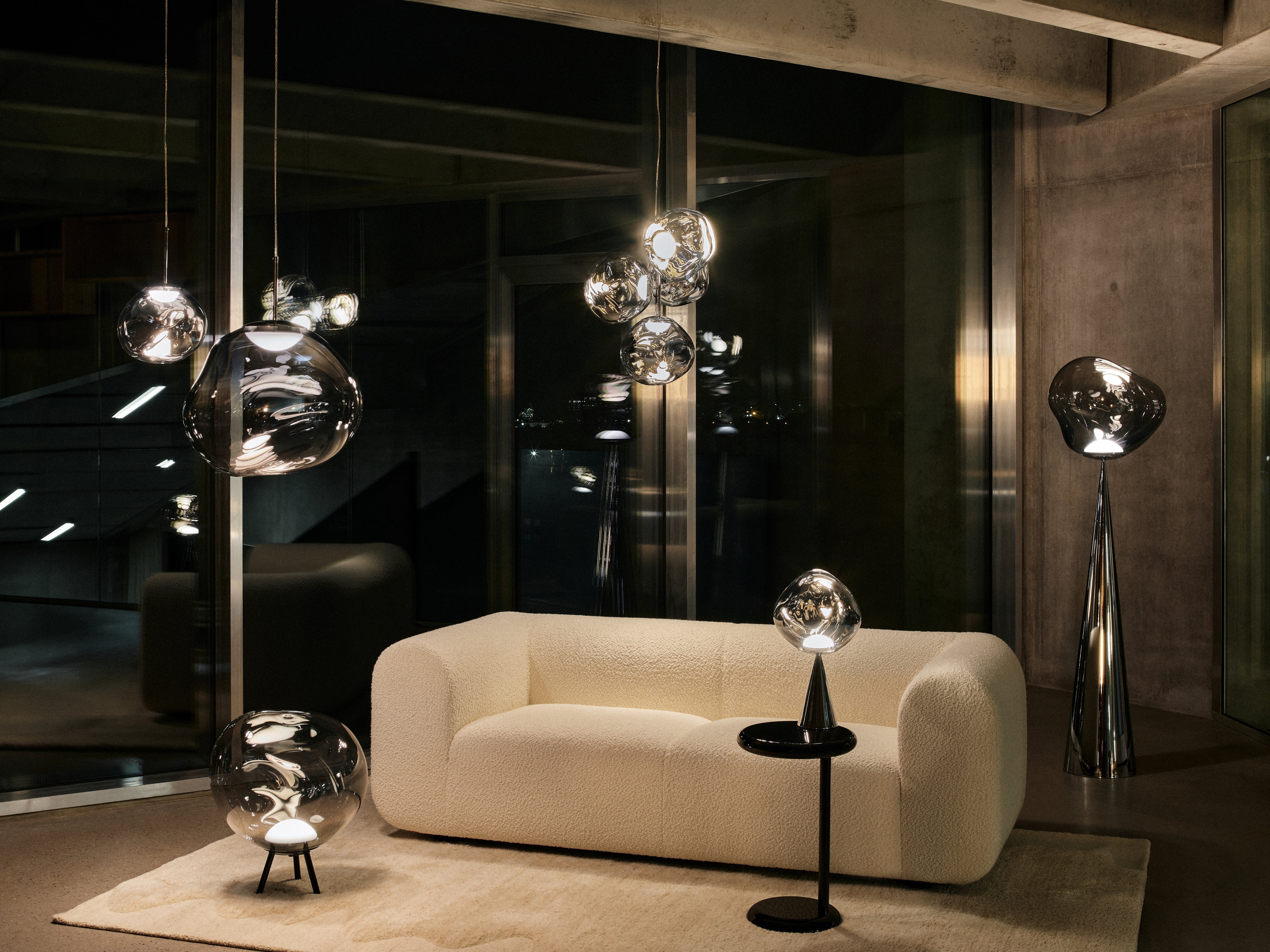 MELT Pendant Lamp in Nickel