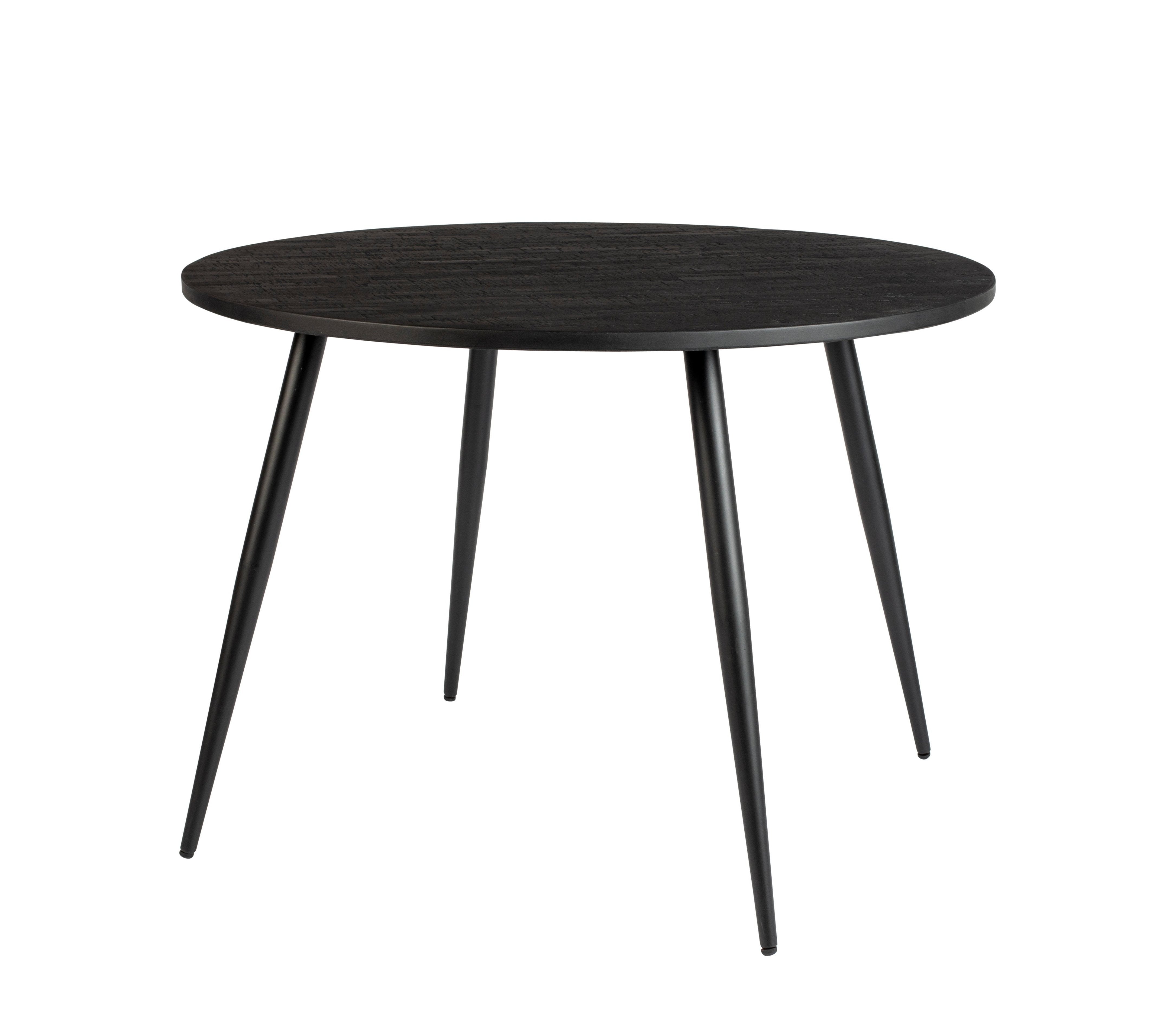 Round table MO Black Towe wood