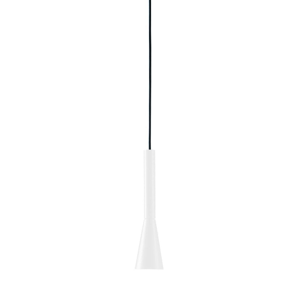 COLIBRÌ pendant lamp in glossy white
