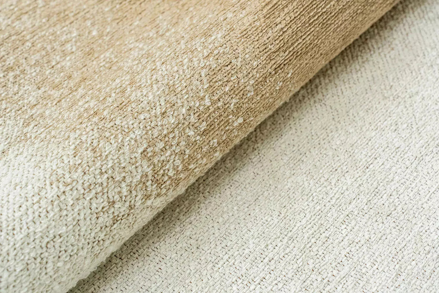 DROP White Rug with Cream