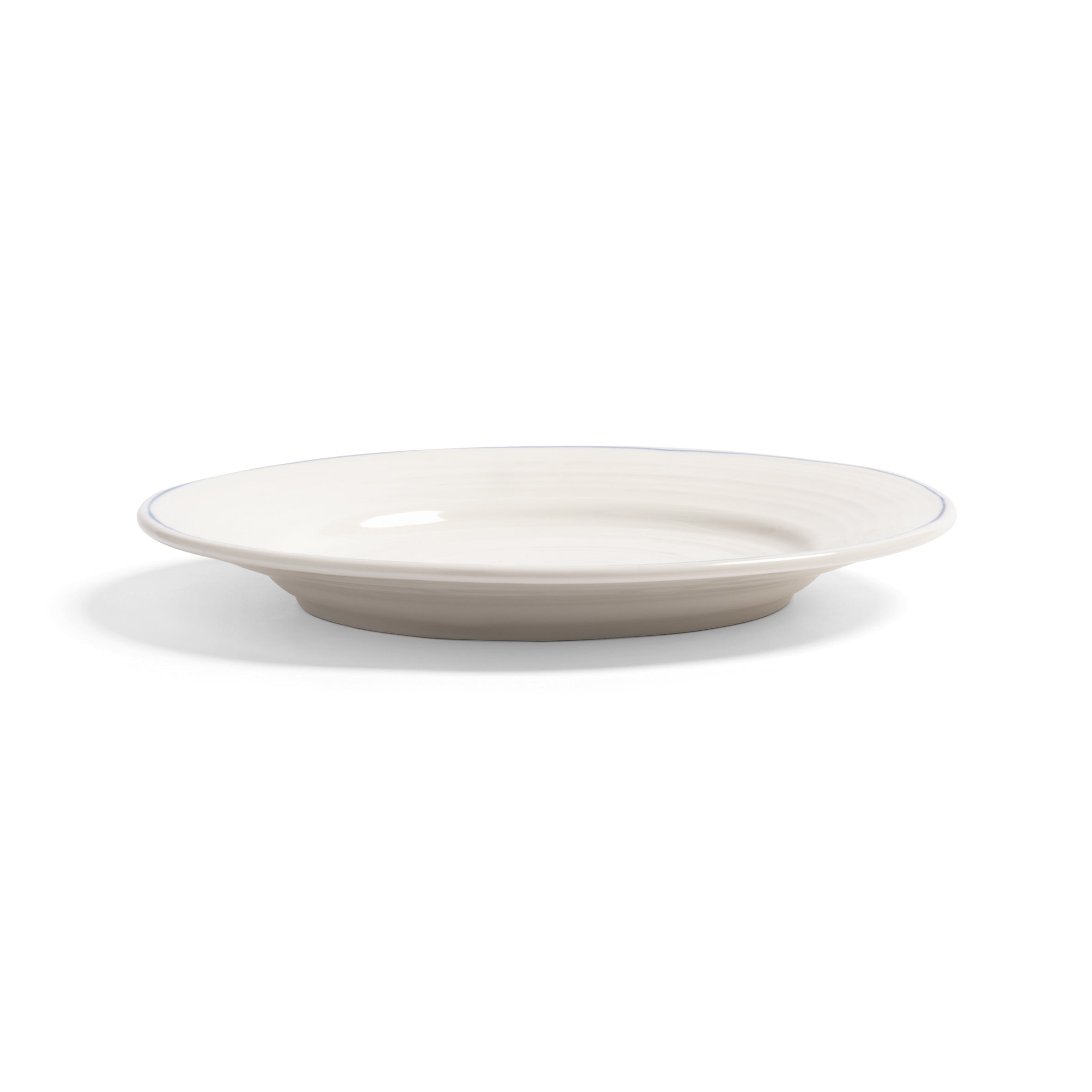 ANOUK CLOVER white and blue plate set