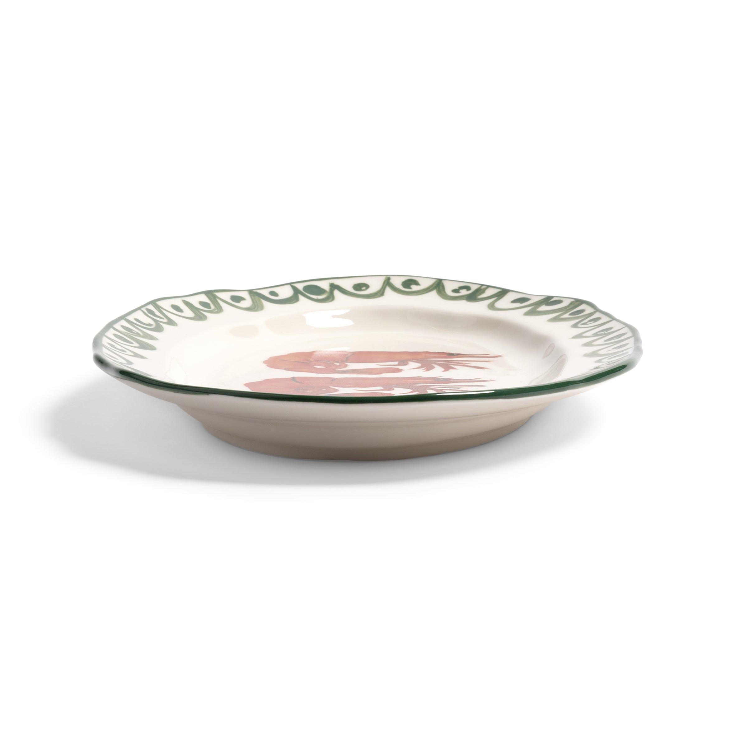 SIRENE SHRIMP porcelain platter