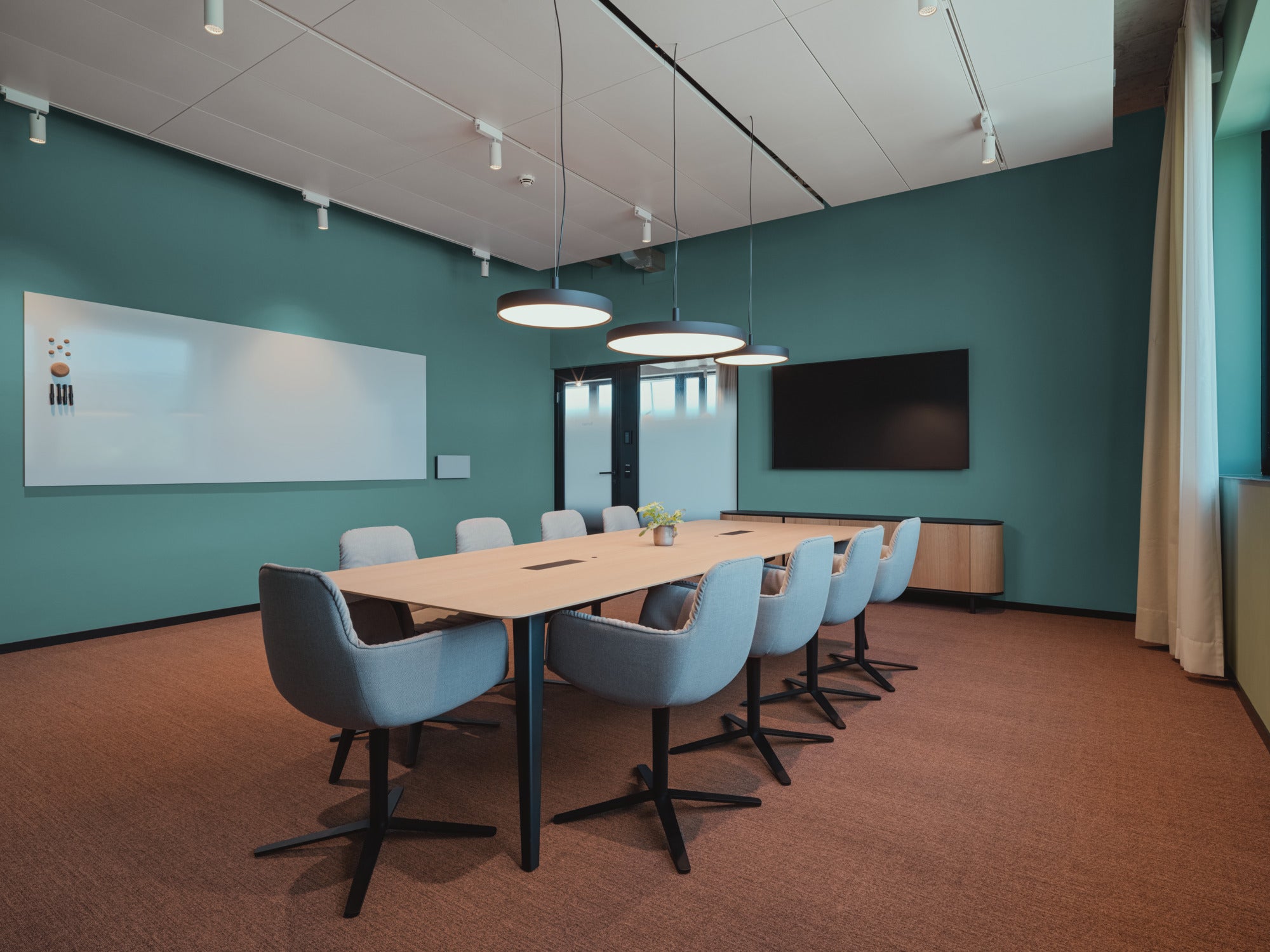 Pendelleuchte LP SLIM ROUND schwarz