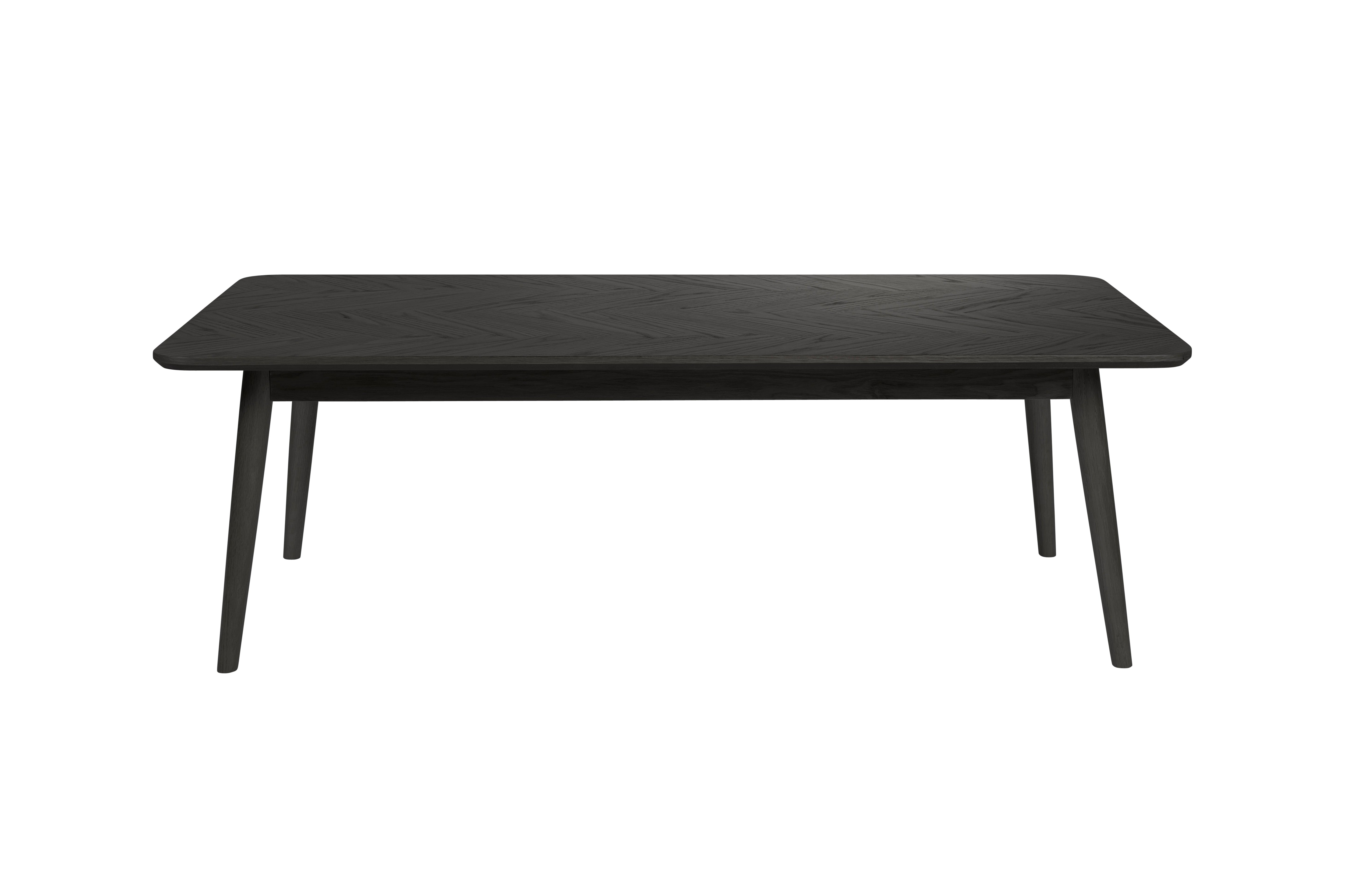 Fabio coffee table black oak veneer