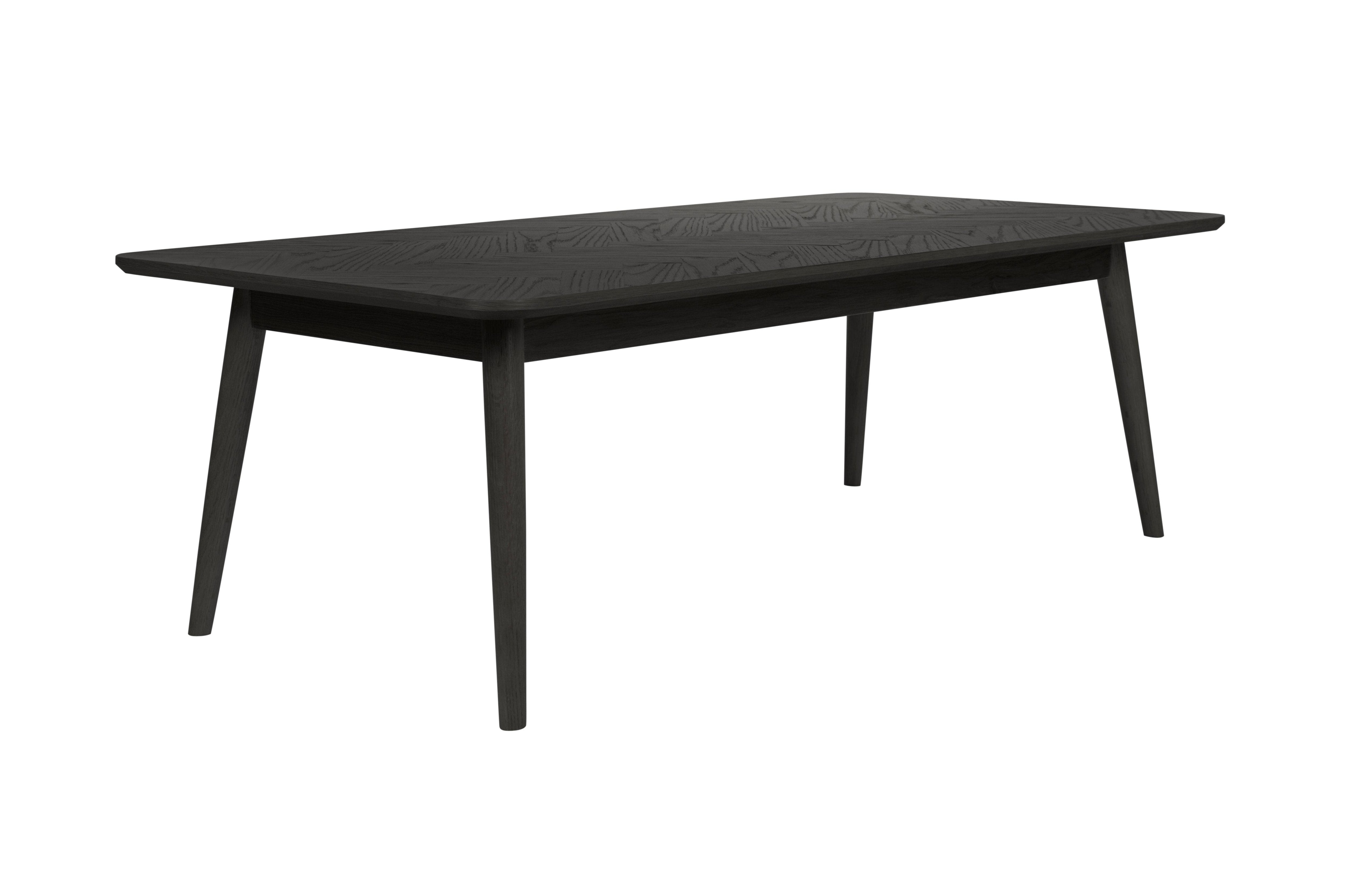 Fabio coffee table black oak veneer