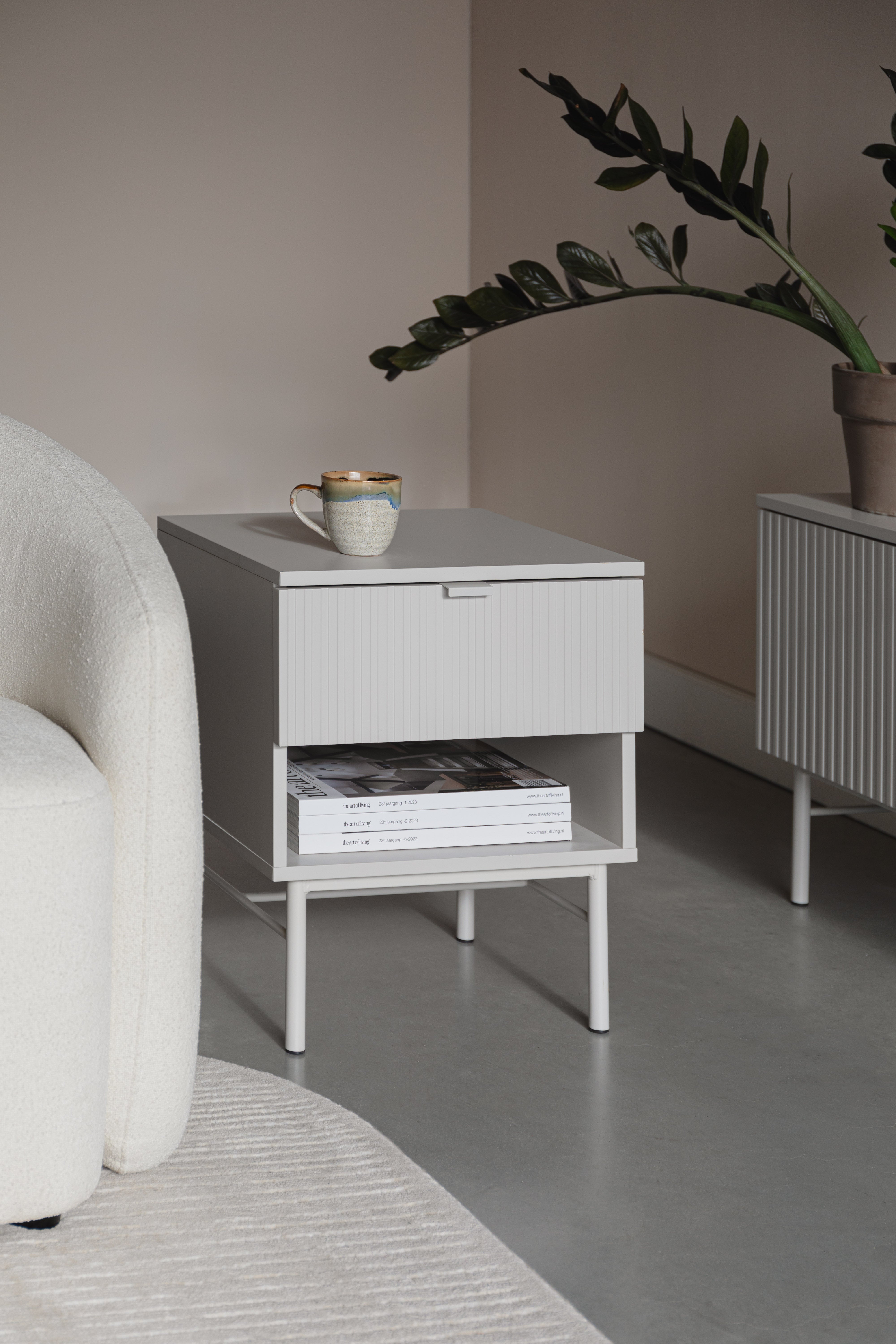 CAYO Nightstand Light Beige