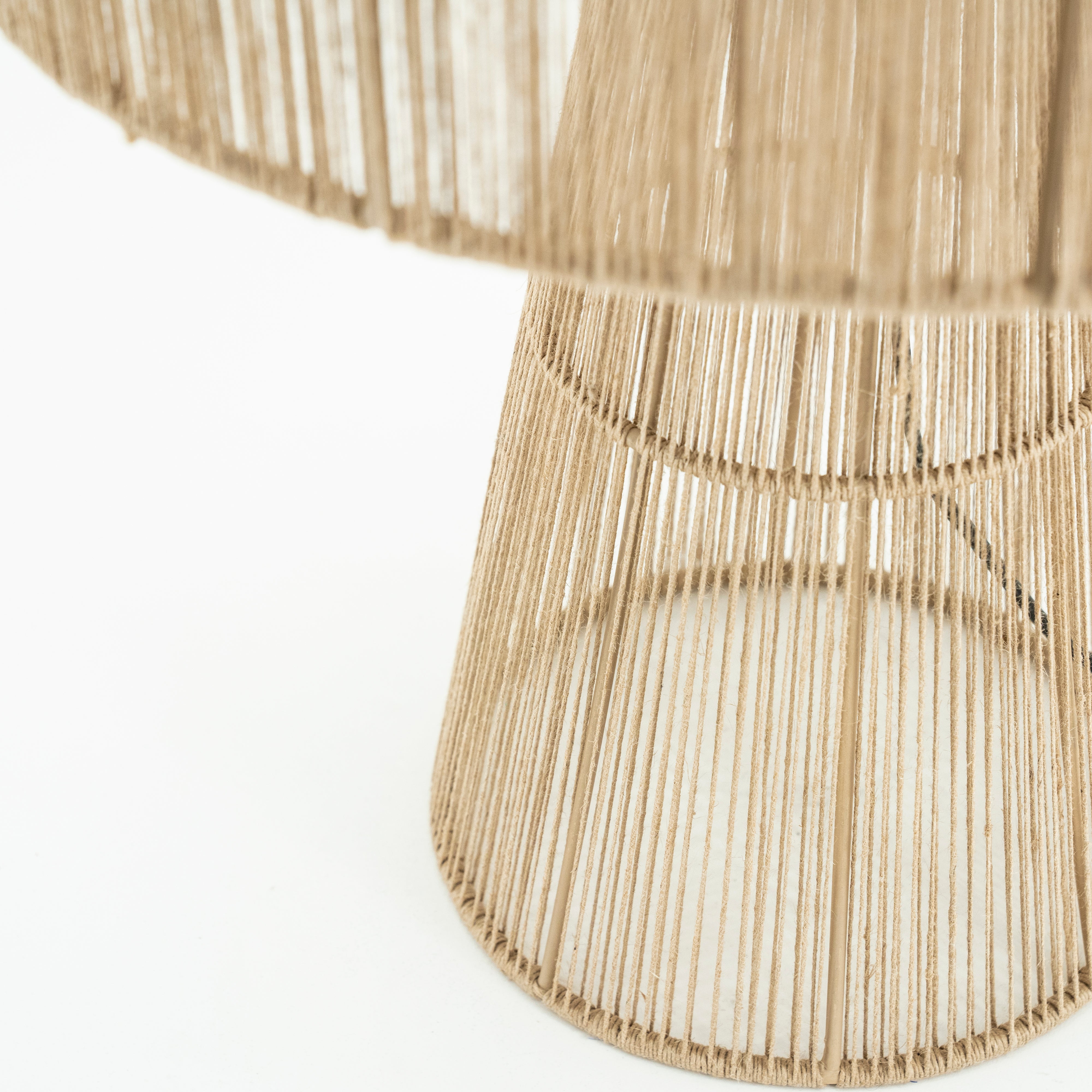 Tischlampe OSHU Jute