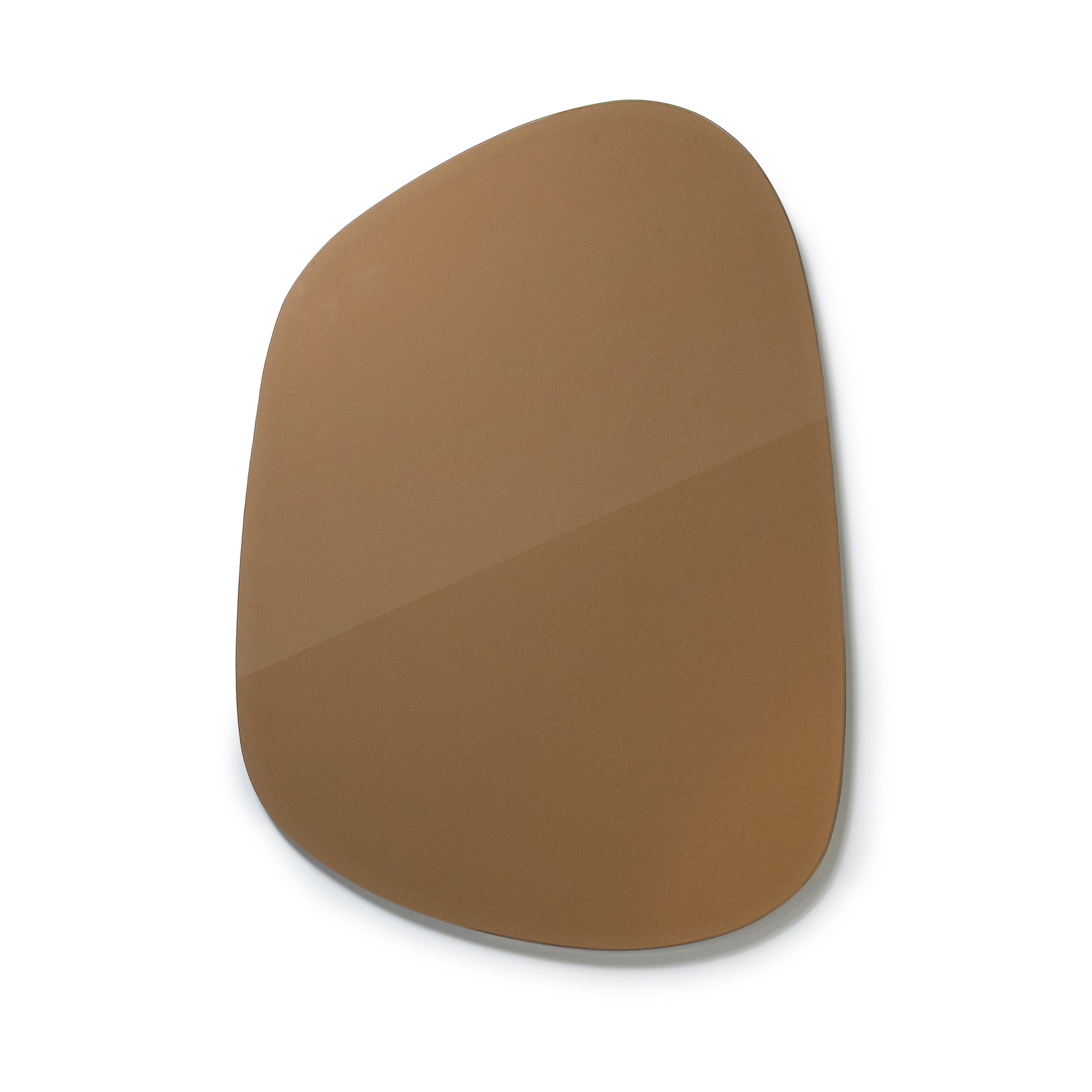 AMBER gold wall mirror