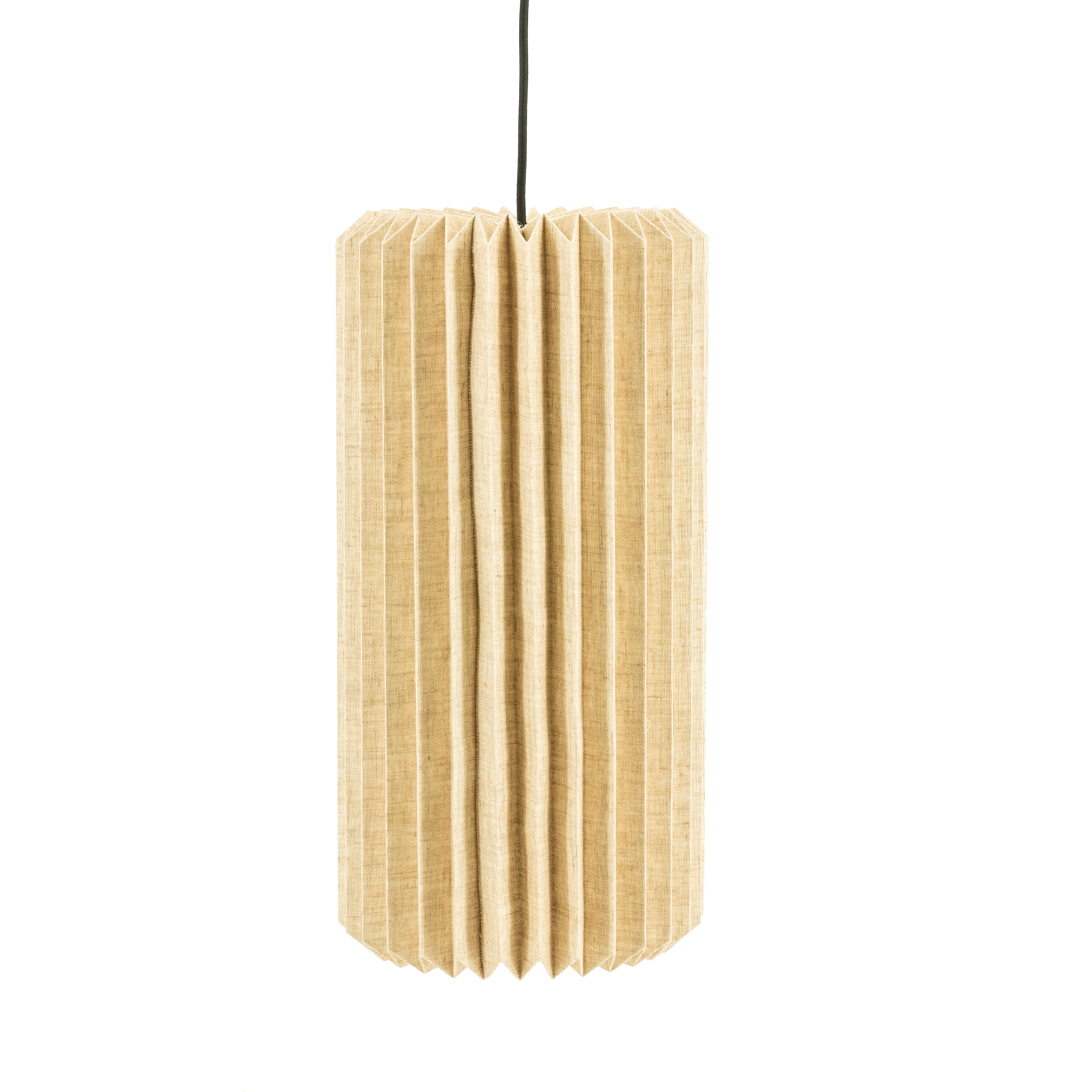 ZUKI Pendant Lamp in Paper and Linen