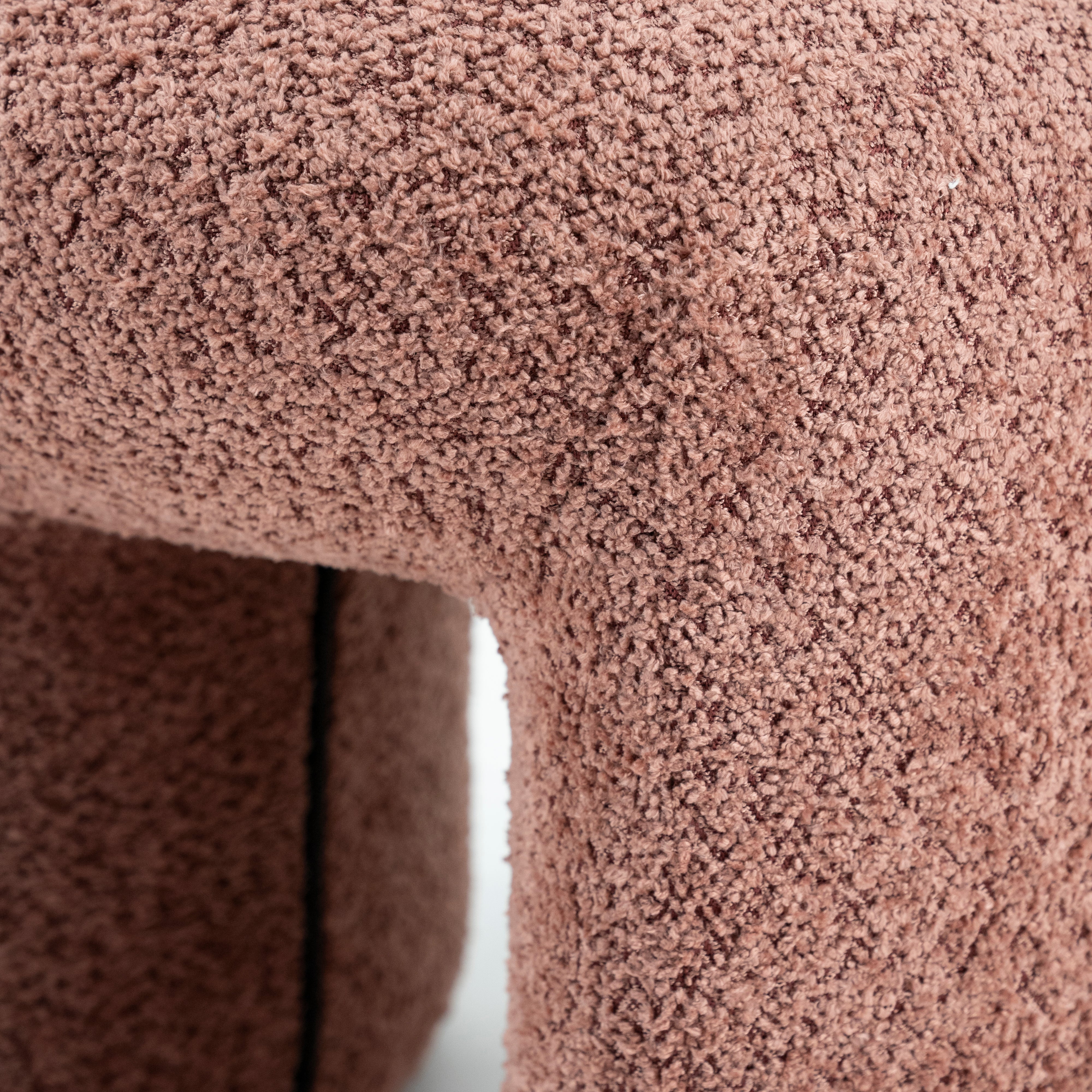 SAHI terracotta pouf